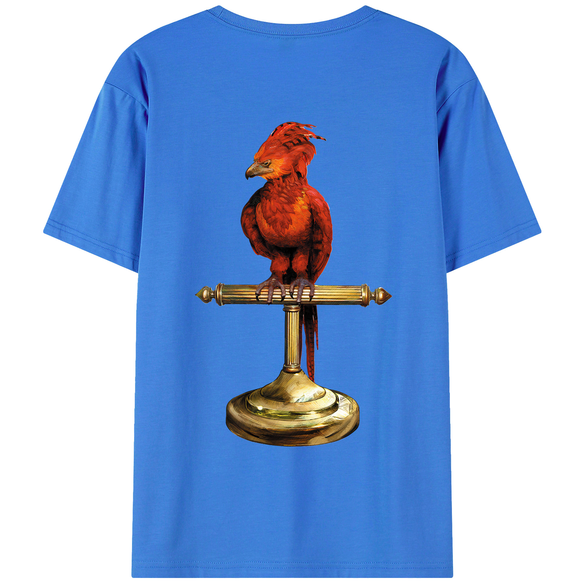 （画像用） Harry Potter ハリー・ポッターシリーズ 綿100％ メンズ半袖Tシャツ（バックプリント） 通気性