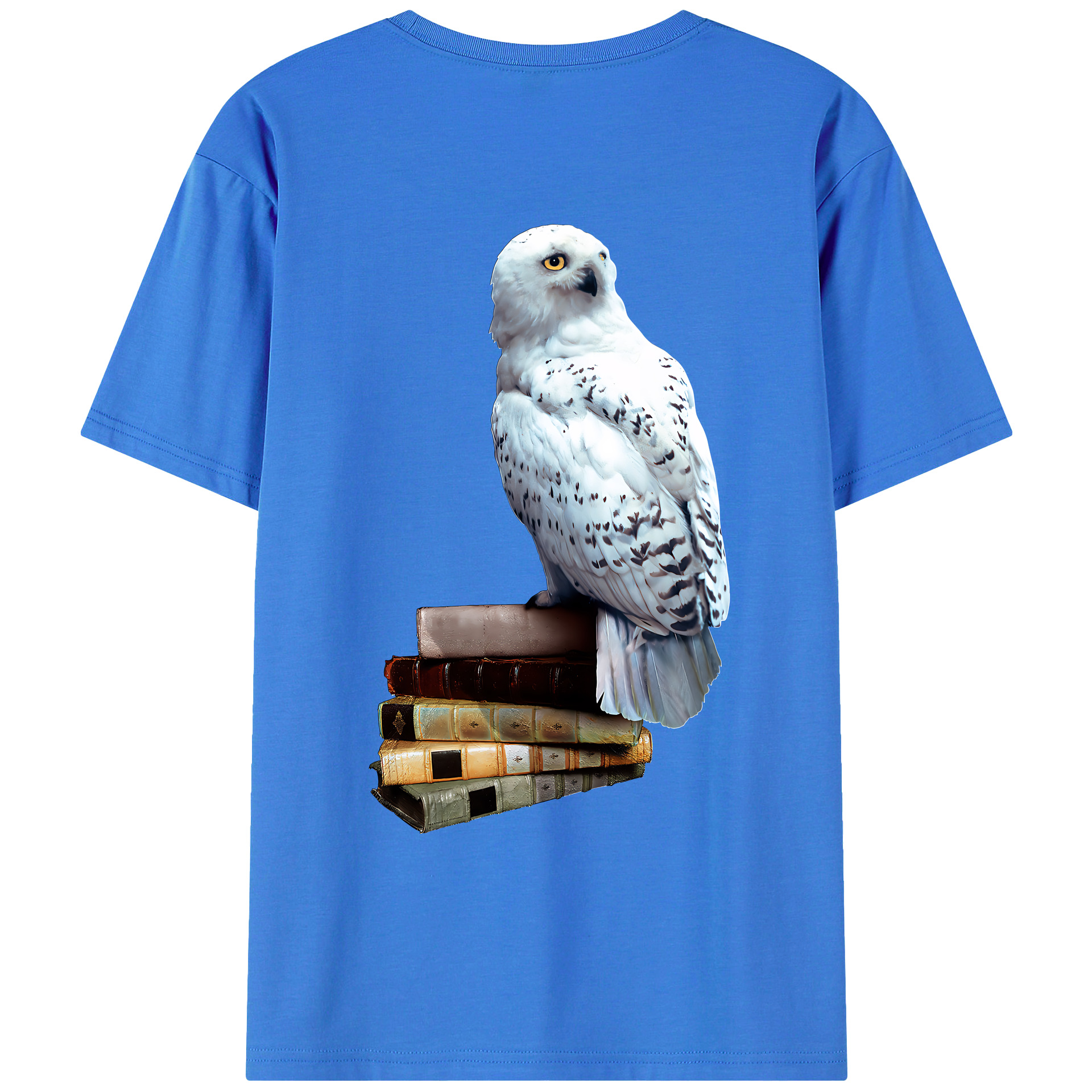 （画像用） Harry Potter ハリー・ポッターシリーズ 綿100％ メンズ半袖Tシャツ（バックプリント） 通気性