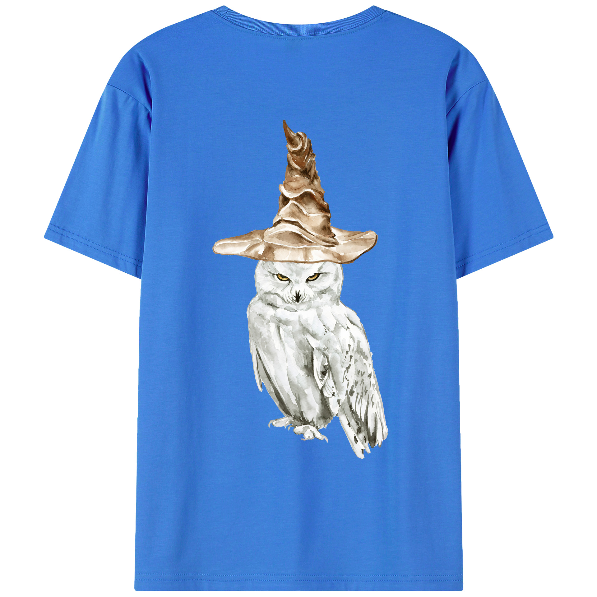 （画像用） Harry Potter ハリー・ポッターシリーズ 綿100％ メンズ半袖Tシャツ（バックプリント） 通気性
