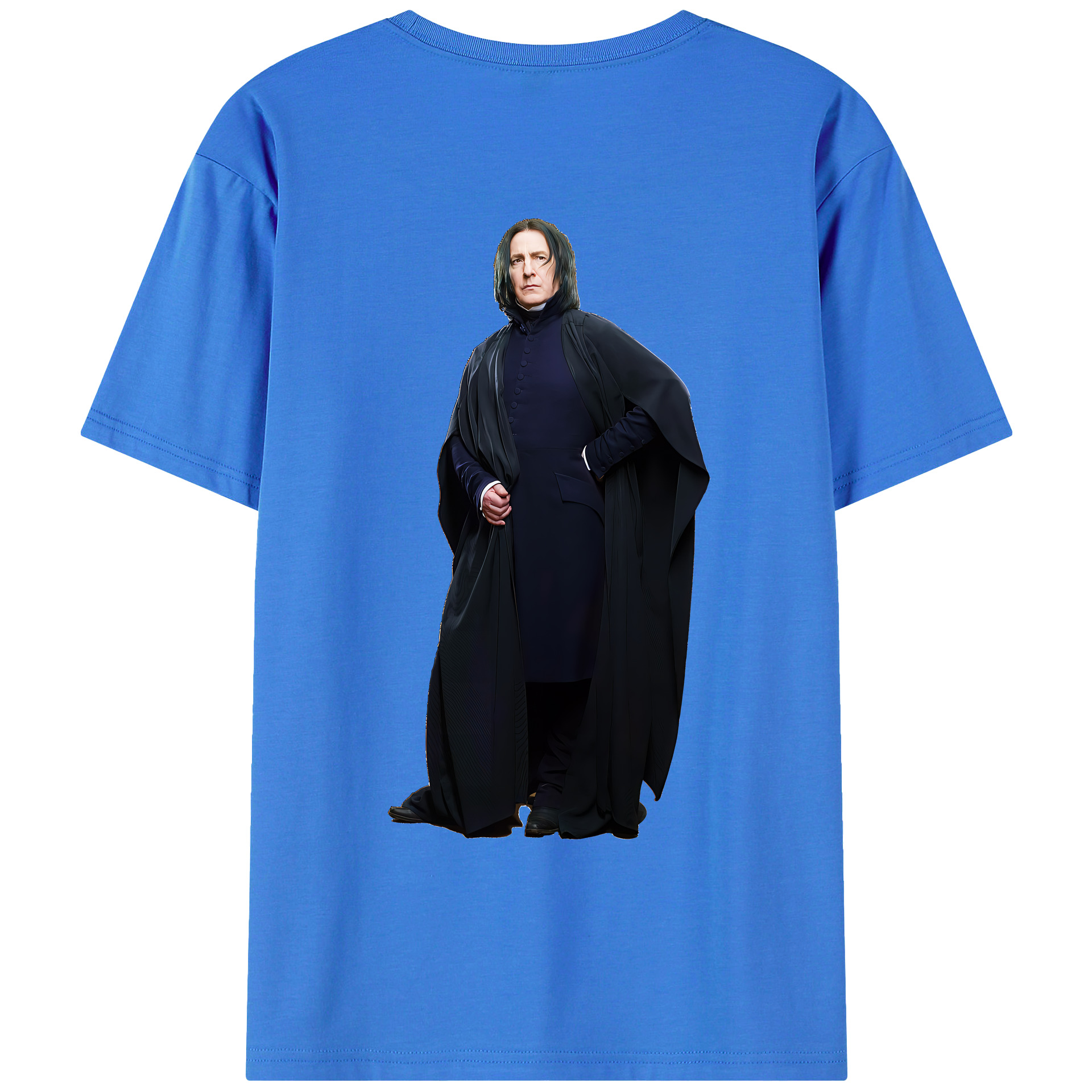 （画像用） Harry Potter ハリー・ポッターシリーズ 綿100％ メンズ半袖Tシャツ（バックプリント） 通気性