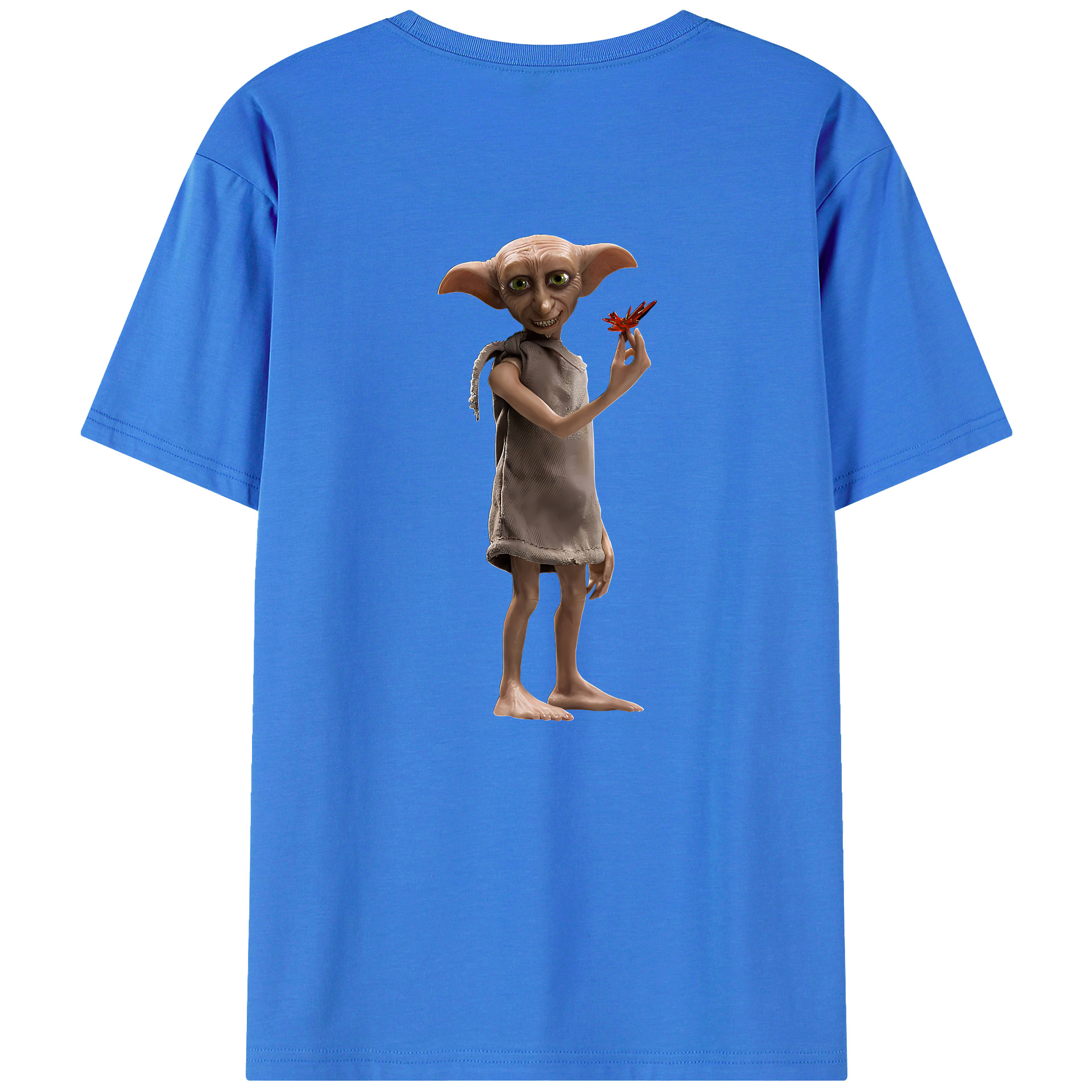 （画像用） Harry Potter ハリー・ポッターシリーズ 綿100％ メンズ半袖Tシャツ（バックプリント） 通気性