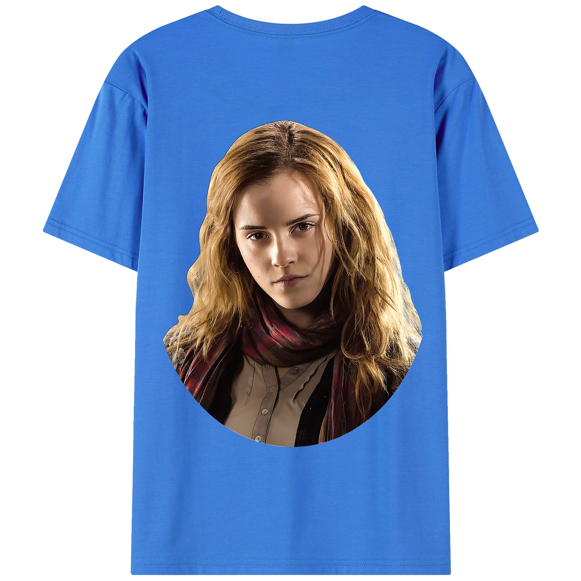 （画像用） Harry Potter ハリー・ポッターシリーズ 綿100％ メンズ半袖Tシャツ（バックプリント） 通気性
