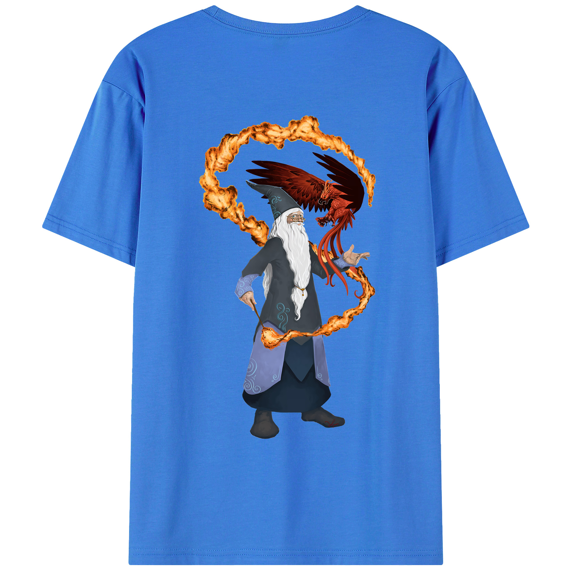 （画像用） Harry Potter ハリー・ポッターシリーズ 綿100％ メンズ半袖Tシャツ（バックプリント） 通気性