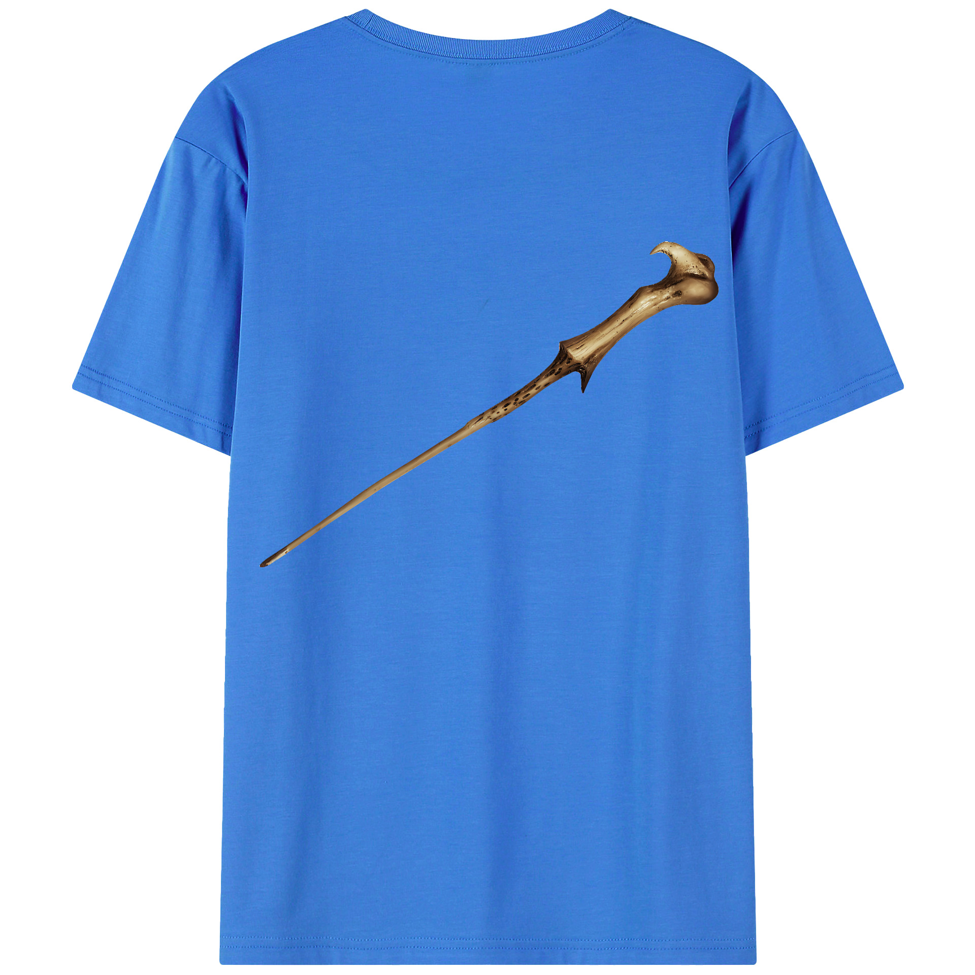 （画像用） Harry Potter ハリー・ポッターシリーズ 綿100％ メンズ半袖Tシャツ（バックプリント） 通気性