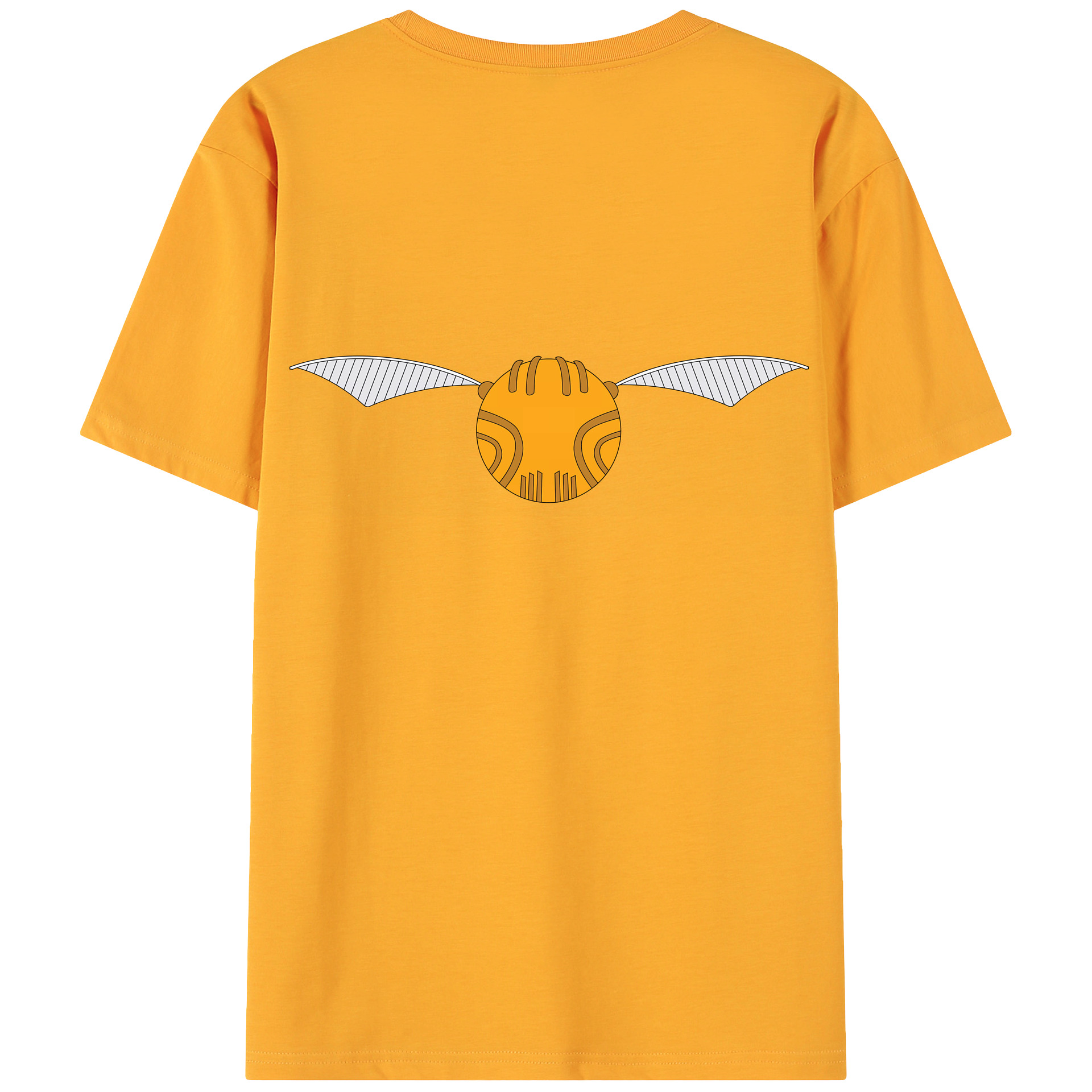 （画像用） Harry Potter ハリー・ポッターシリーズ 綿100％ メンズ半袖Tシャツ（バックプリント） 通気性