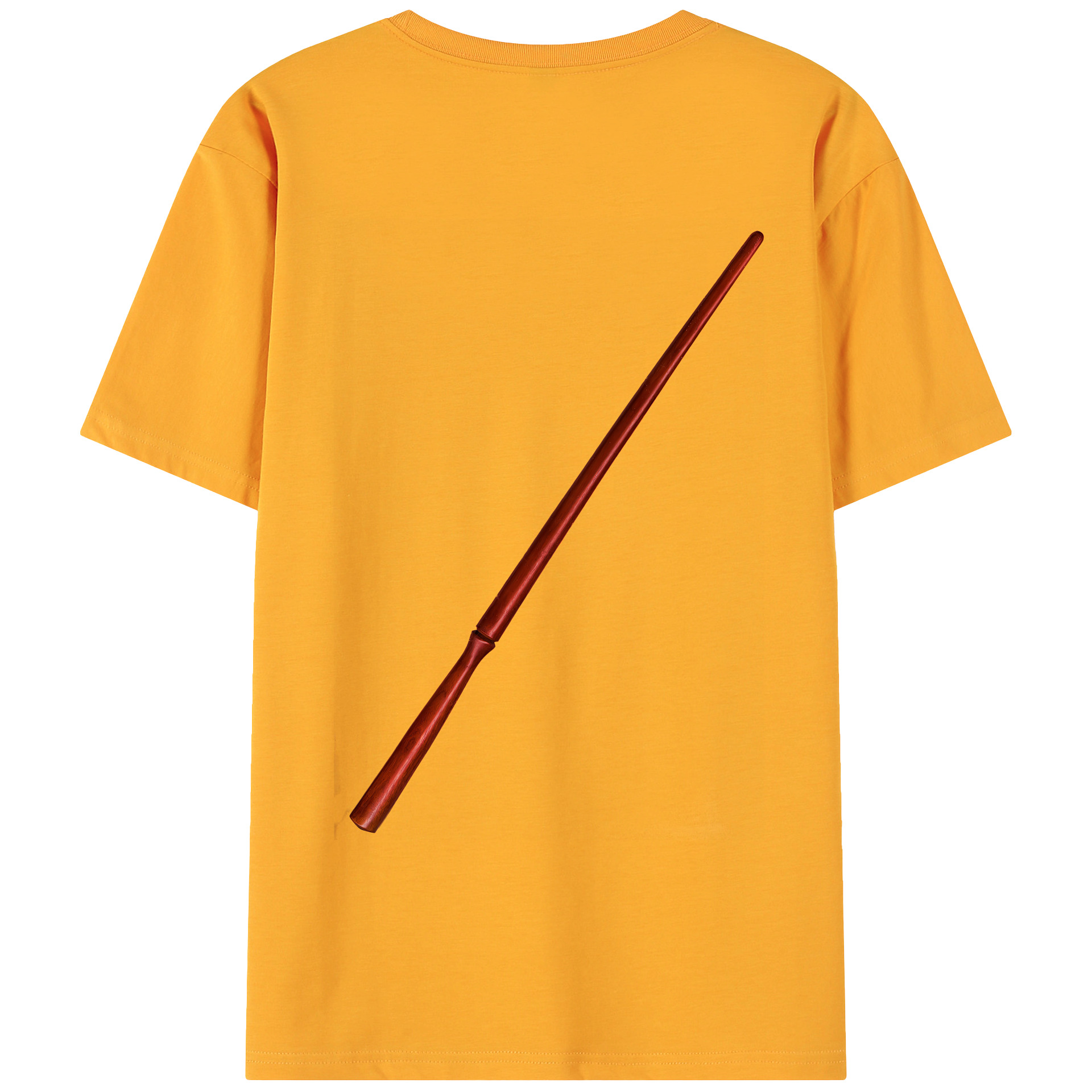 （画像用） Harry Potter ハリー・ポッターシリーズ 綿100％ メンズ半袖Tシャツ（バックプリント） 通気性