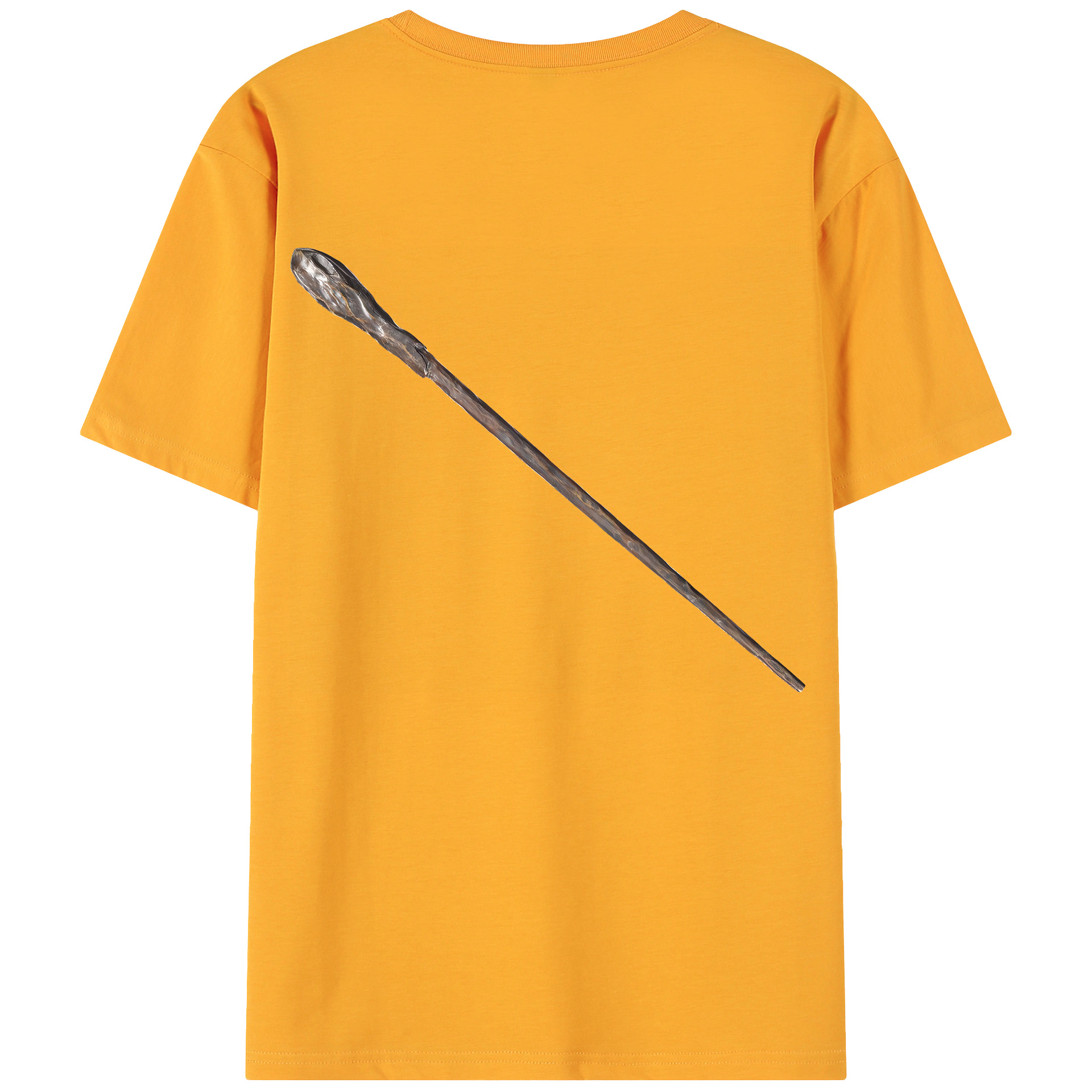（画像用） Harry Potter ハリー・ポッターシリーズ 綿100％ メンズ半袖Tシャツ（バックプリント） 通気性