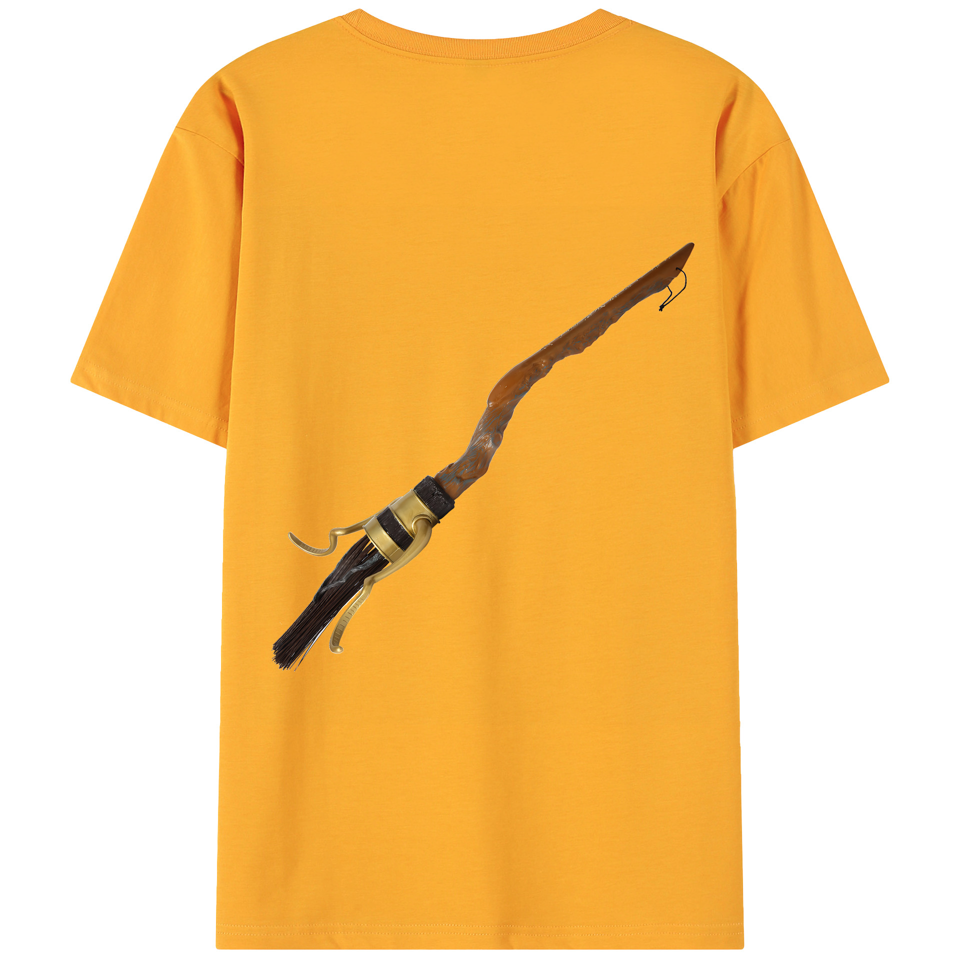 （画像用） Harry Potter ハリー・ポッターシリーズ 綿100％ メンズ半袖Tシャツ（バックプリント） 通気性