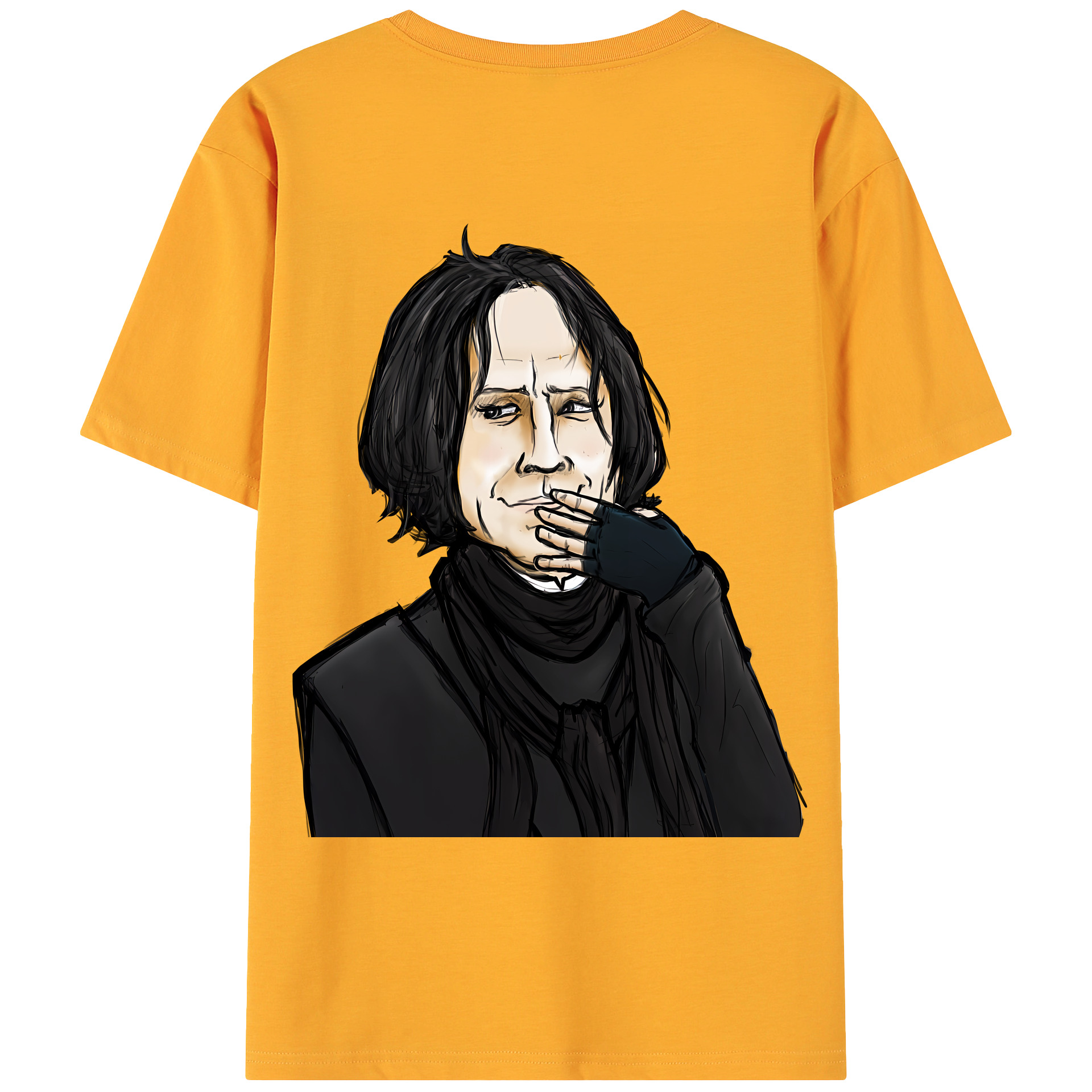 （画像用） Harry Potter ハリー・ポッターシリーズ 綿100％ メンズ半袖Tシャツ（バックプリント） 通気性