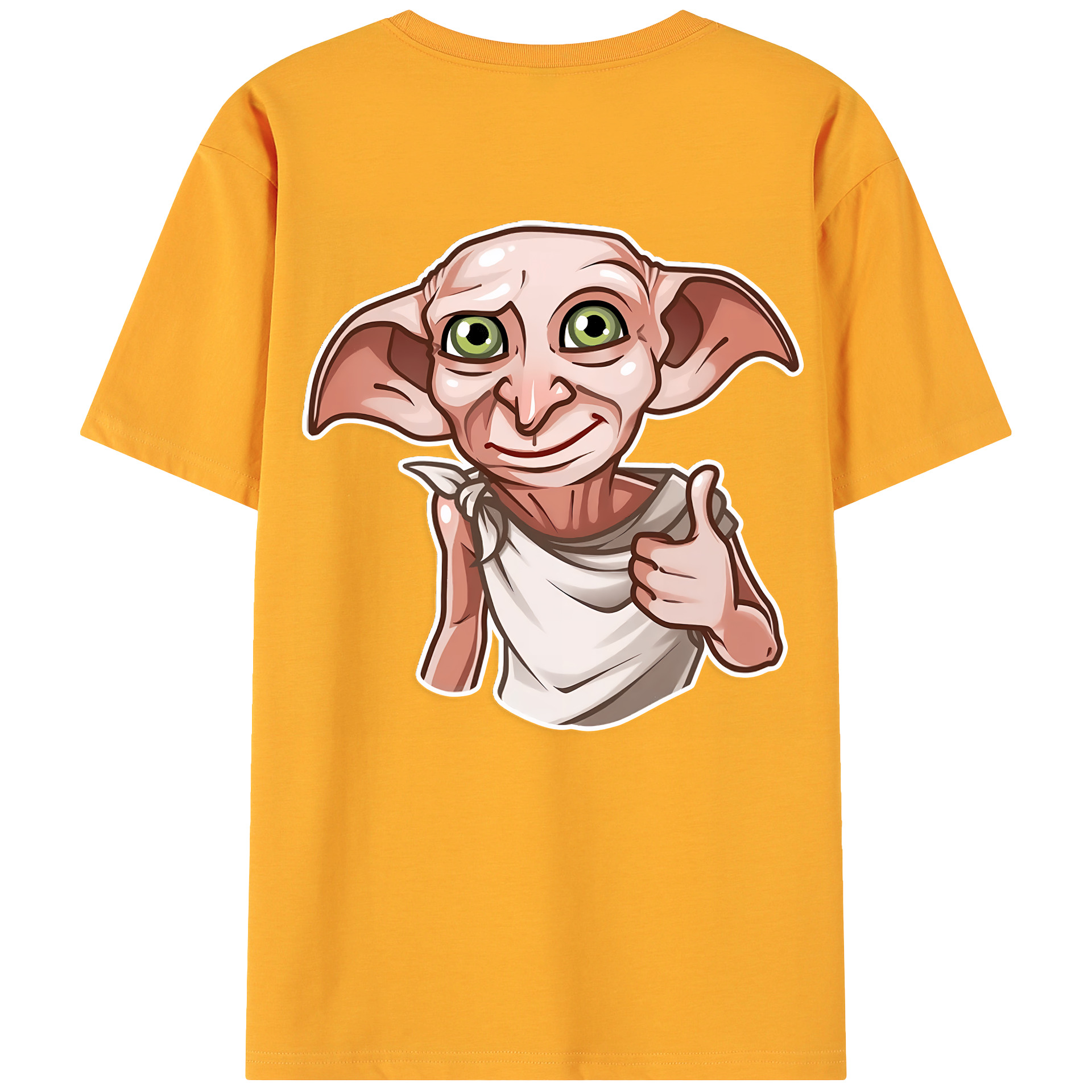 （画像用） Harry Potter ハリー・ポッターシリーズ 綿100％ メンズ半袖Tシャツ（バックプリント） 通気性
