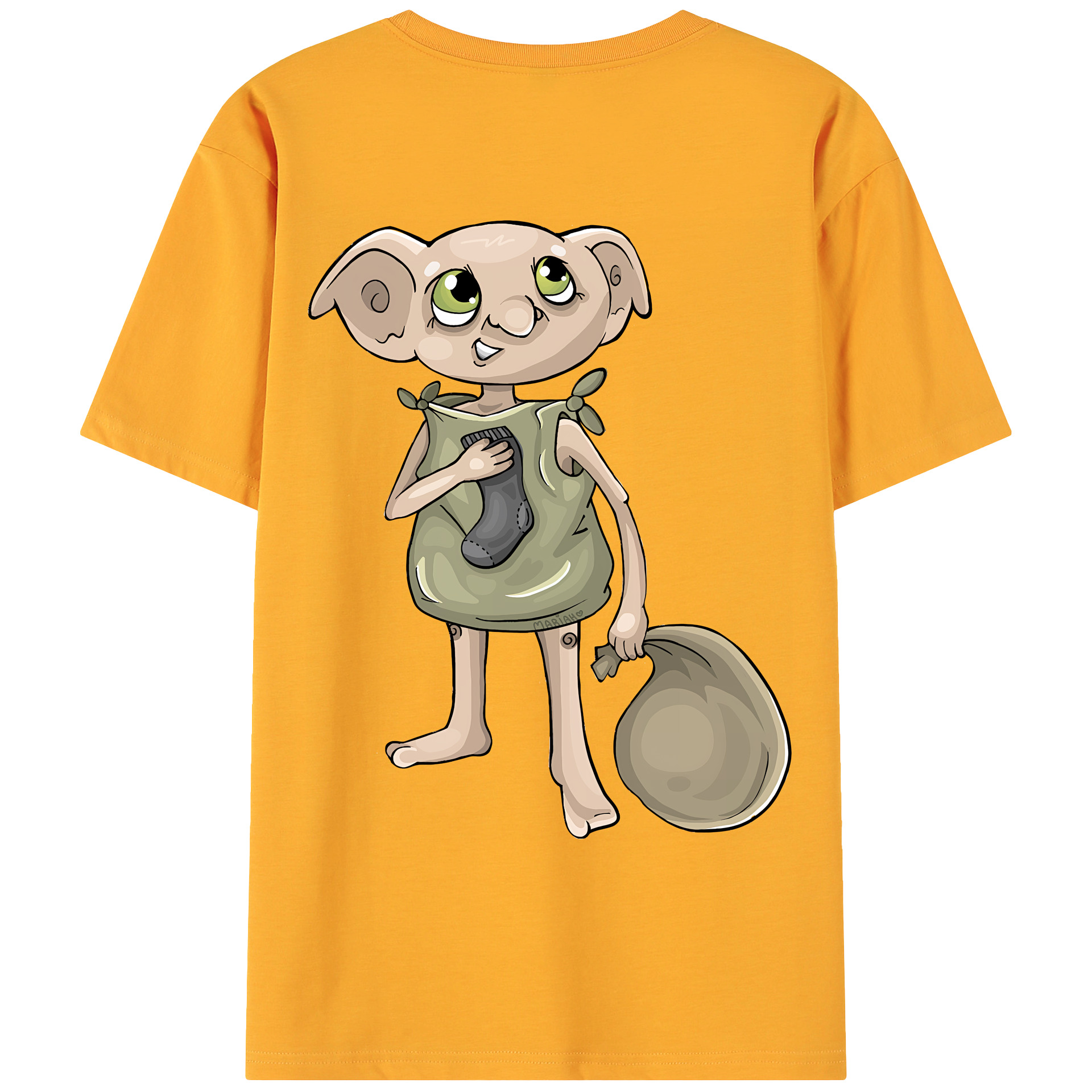 （画像用） Harry Potter ハリー・ポッターシリーズ 綿100％ メンズ半袖Tシャツ（バックプリント） 通気性