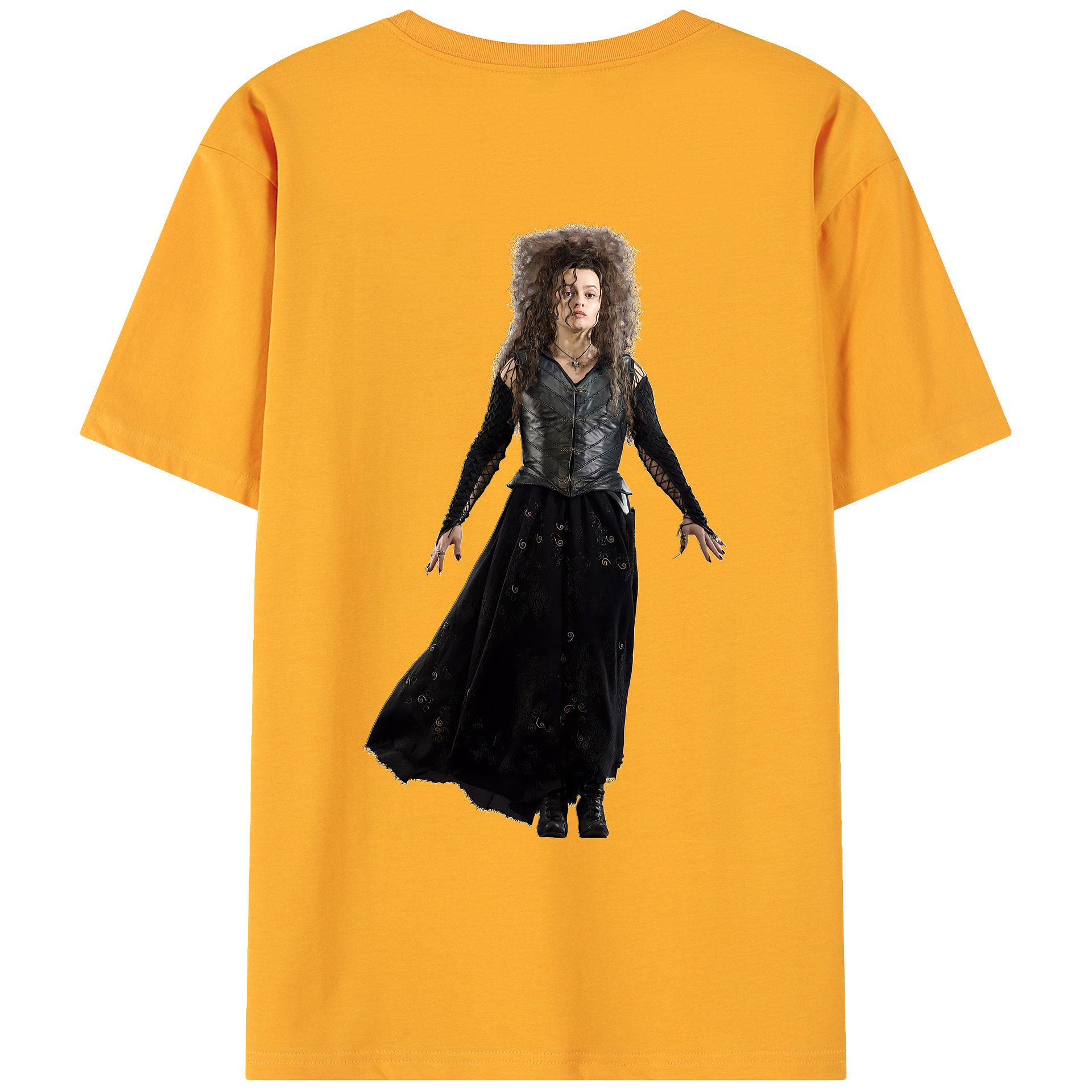 （画像用） Harry Potter ハリー・ポッターシリーズ 綿100％ メンズ半袖Tシャツ（バックプリント） 通気性