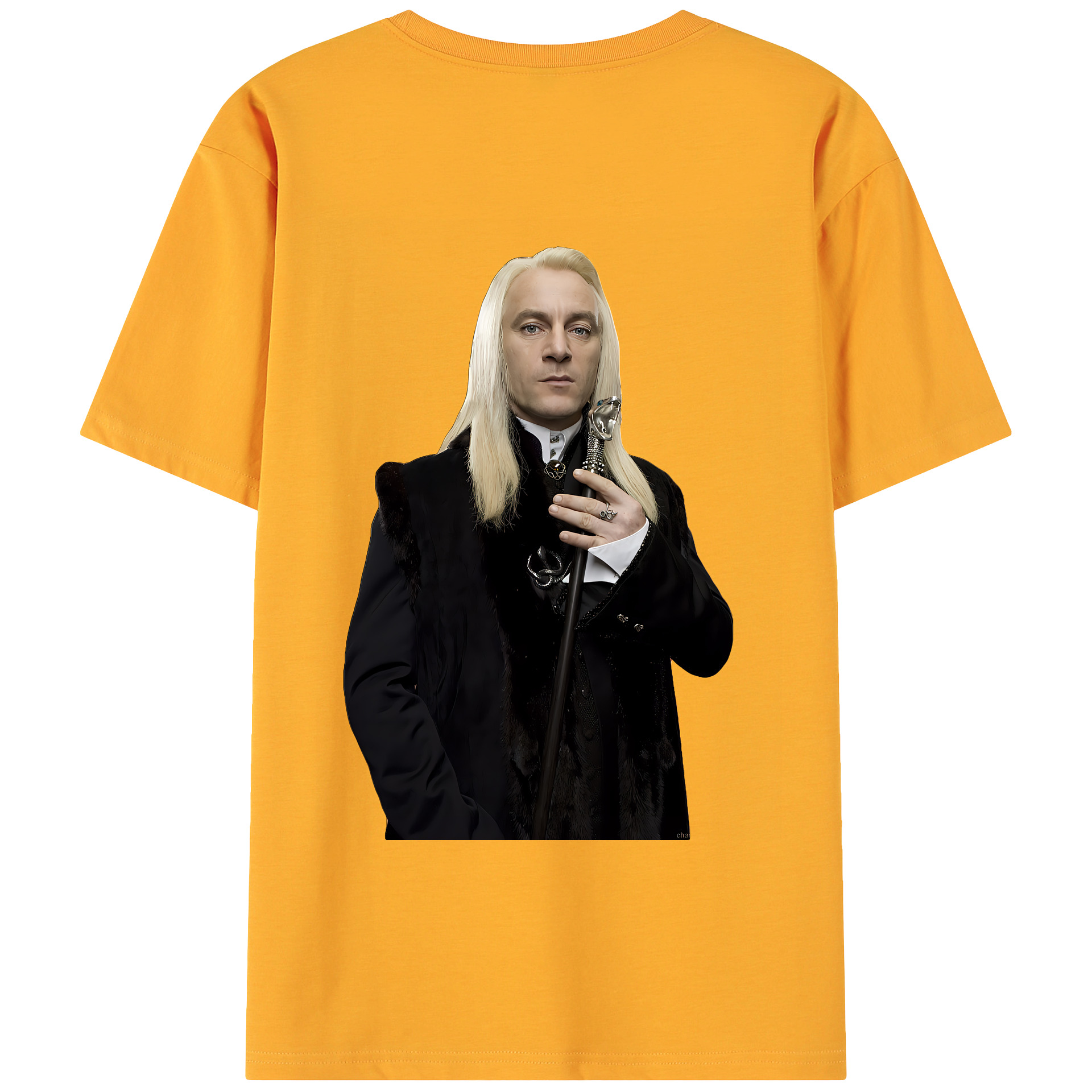 （画像用） Harry Potter ハリー・ポッターシリーズ 綿100％ メンズ半袖Tシャツ（バックプリント） 通気性