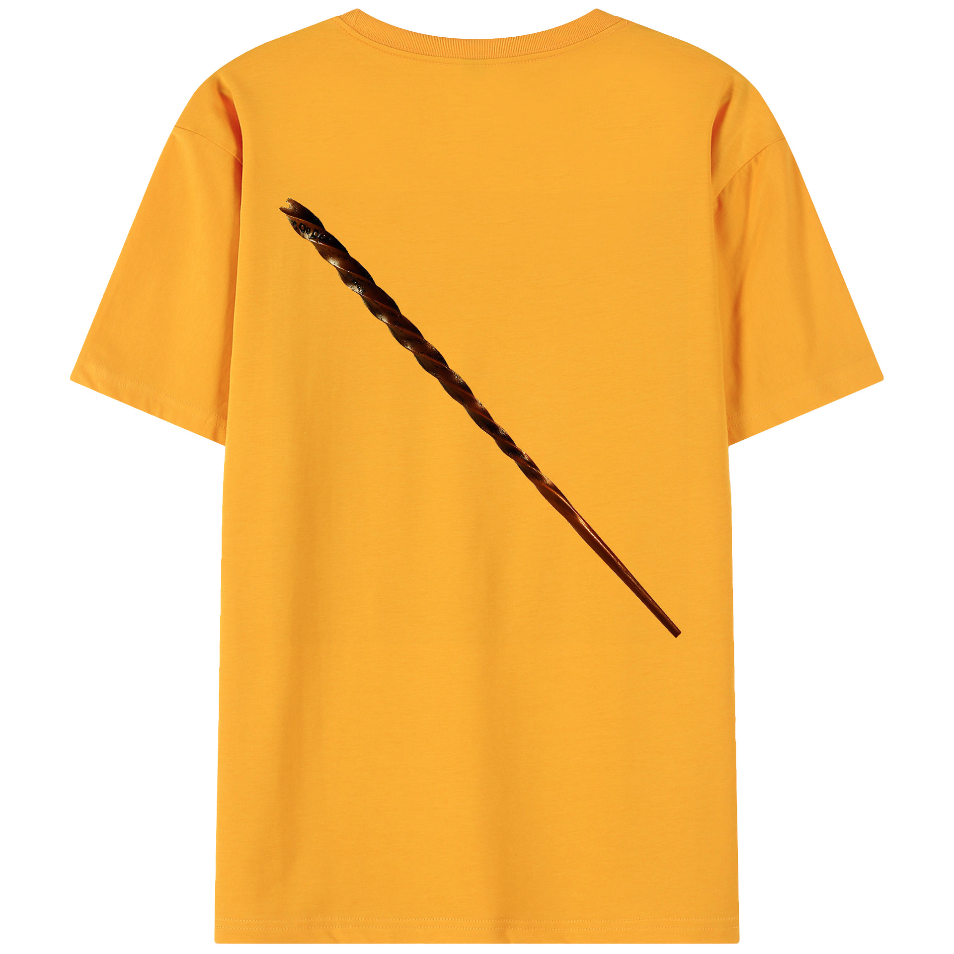 （画像用） Harry Potter ハリー・ポッターシリーズ 綿100％ メンズ半袖Tシャツ（バックプリント） 通気性