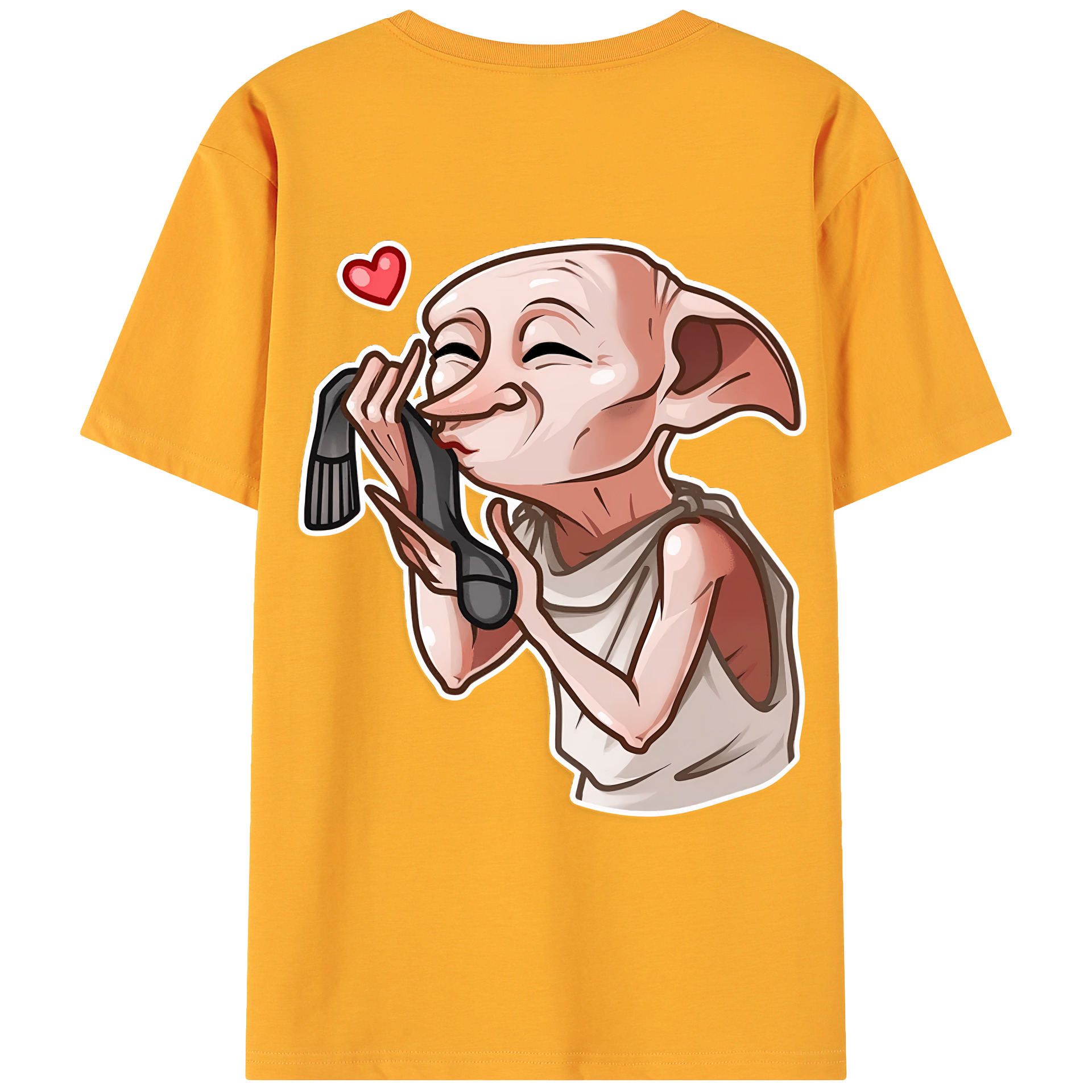 （画像用） Harry Potter ハリー・ポッターシリーズ 綿100％ メンズ半袖Tシャツ（バックプリント） 通気性
