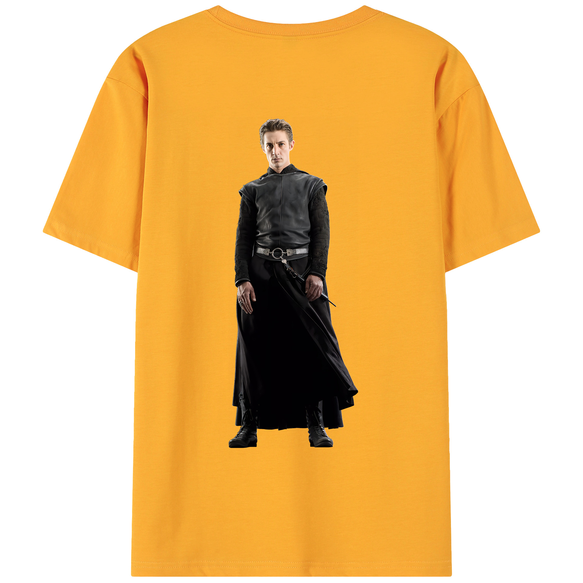 （画像用） Harry Potter ハリー・ポッターシリーズ 綿100％ メンズ半袖Tシャツ（バックプリント） 通気性
