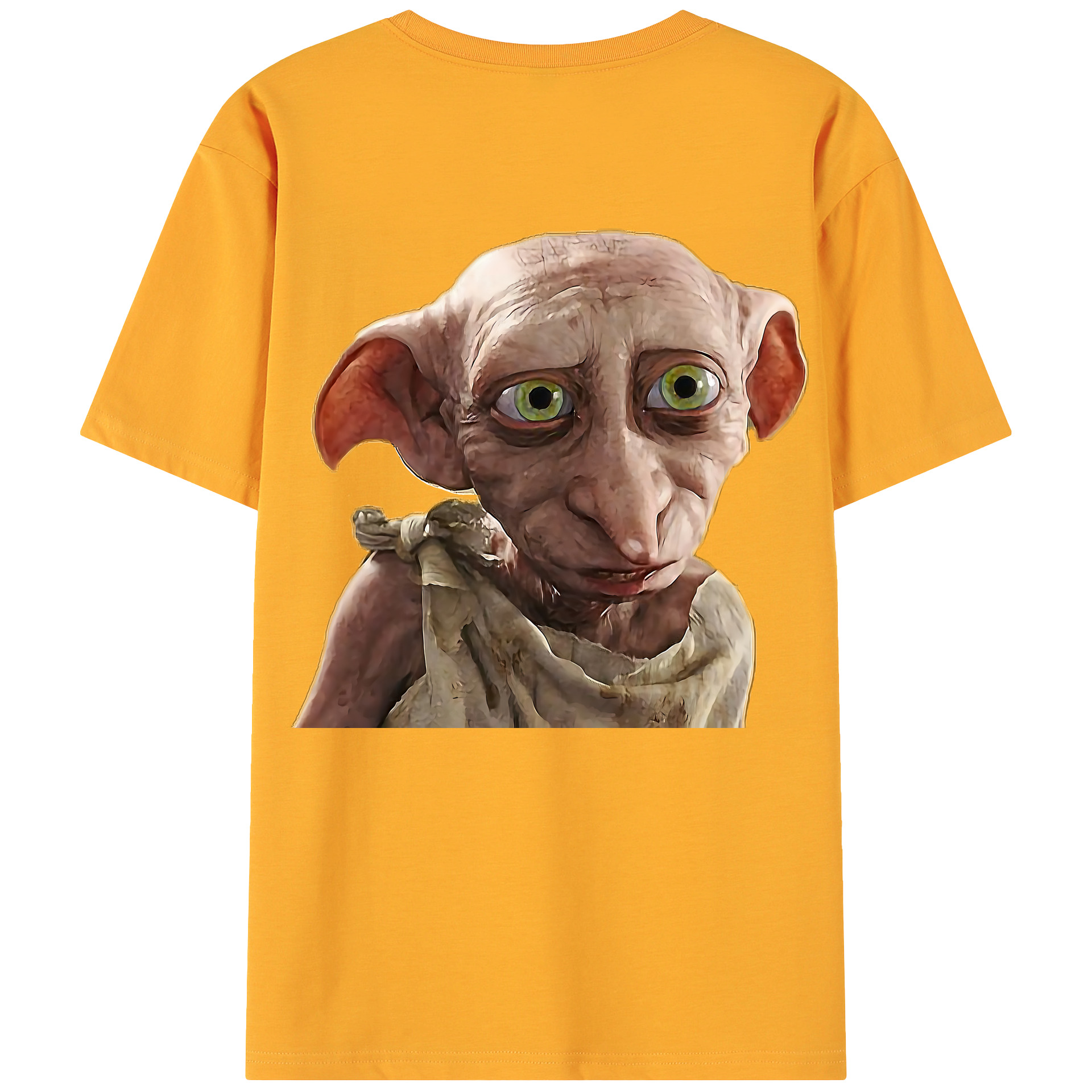 （画像用） Harry Potter ハリー・ポッターシリーズ 綿100％ メンズ半袖Tシャツ（バックプリント） 通気性