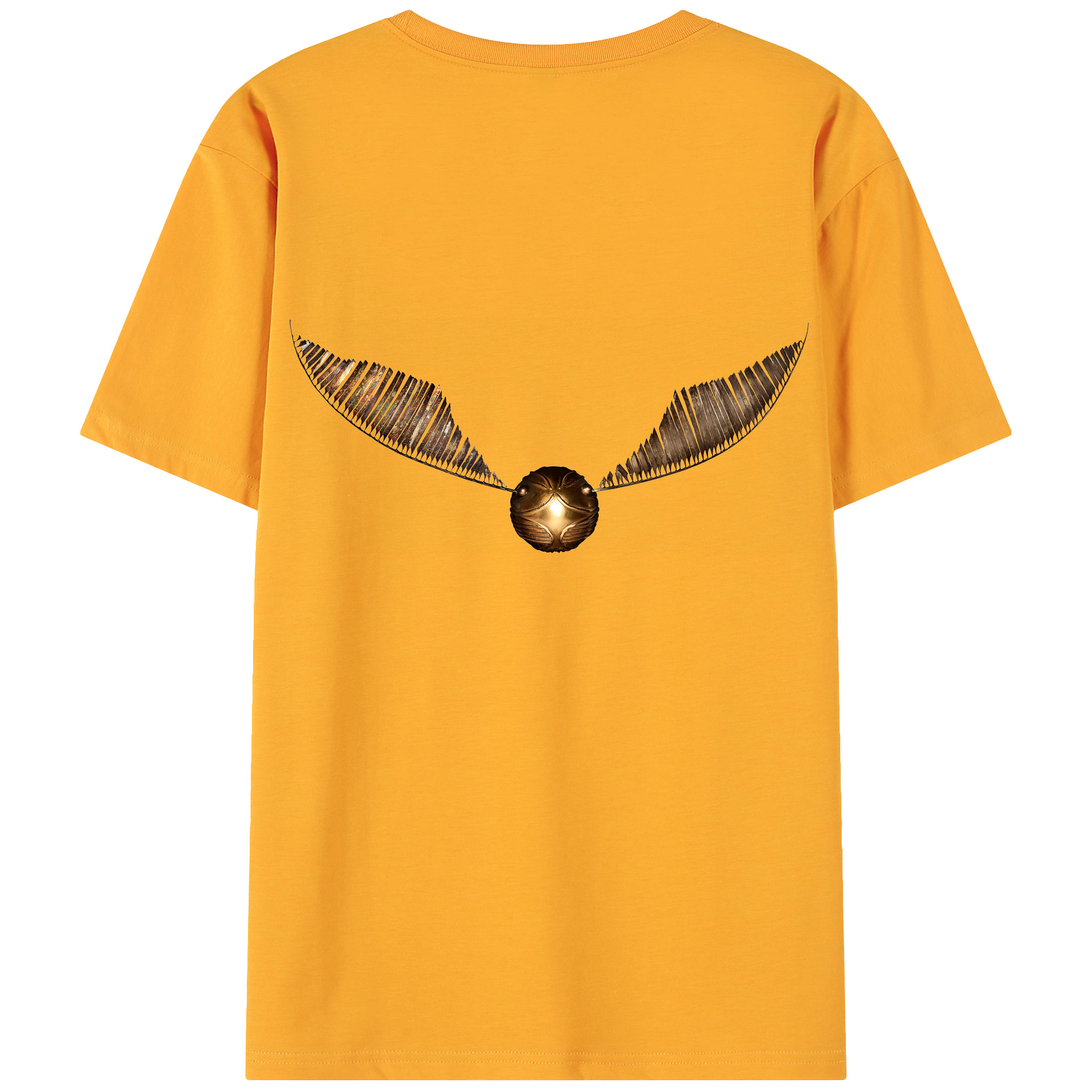 （画像用） Harry Potter ハリー・ポッターシリーズ 綿100％ メンズ半袖Tシャツ（バックプリント） 通気性