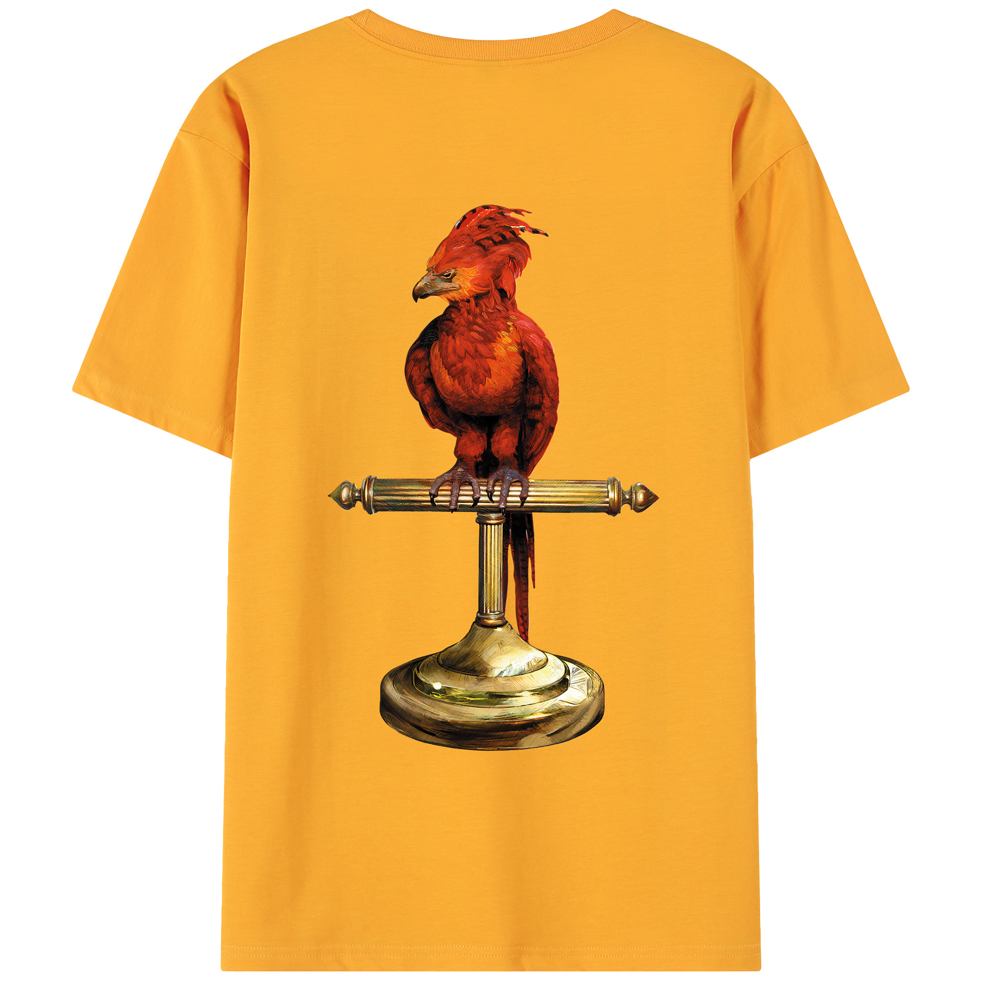 （画像用） Harry Potter ハリー・ポッターシリーズ 綿100％ メンズ半袖Tシャツ（バックプリント） 通気性