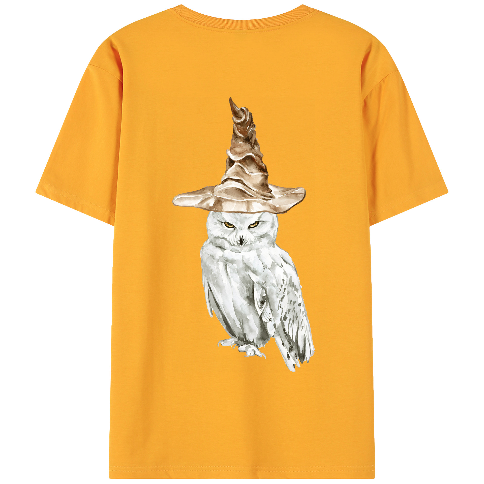 （画像用） Harry Potter ハリー・ポッターシリーズ 綿100％ メンズ半袖Tシャツ（バックプリント） 通気性