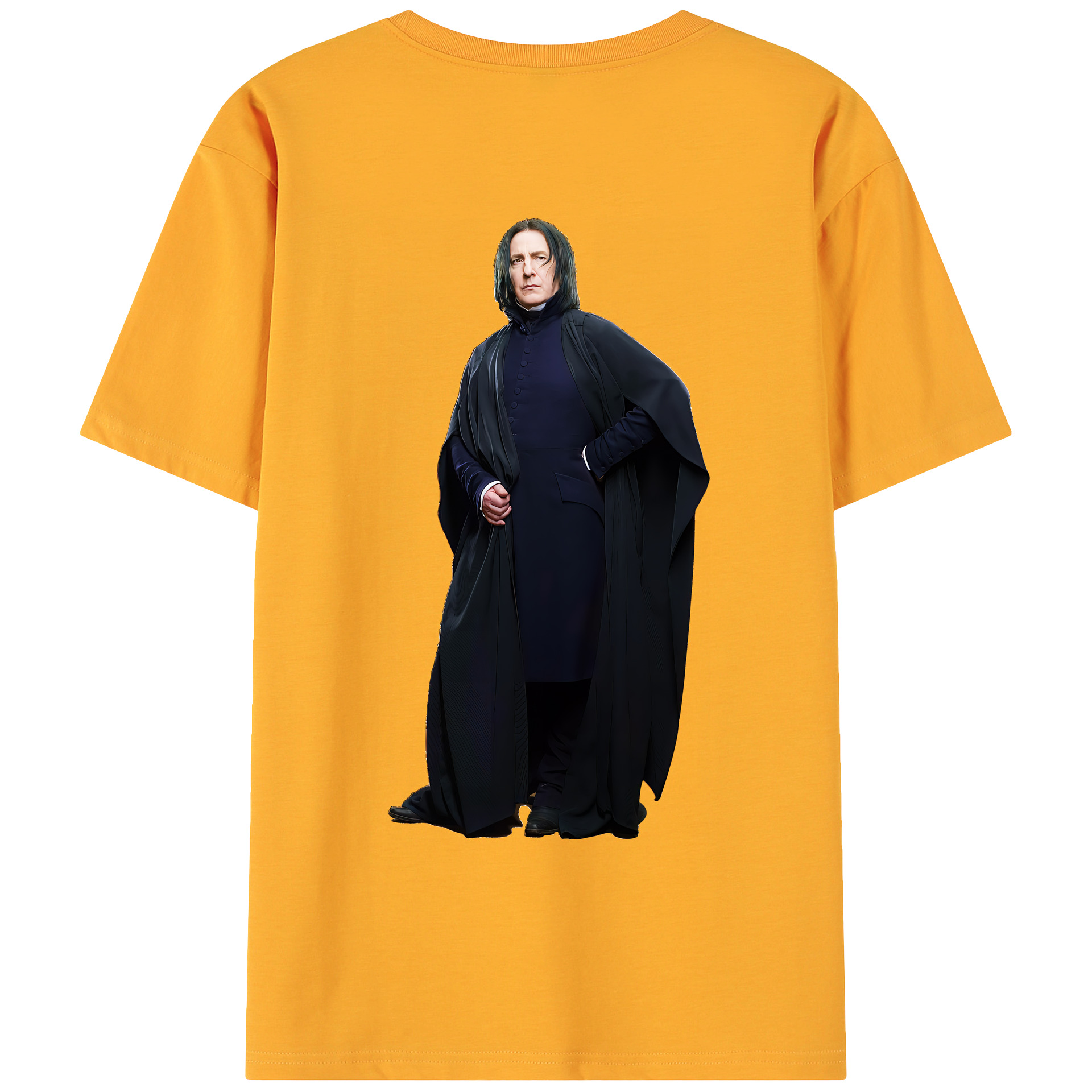 （画像用） Harry Potter ハリー・ポッターシリーズ 綿100％ メンズ半袖Tシャツ（バックプリント） 通気性