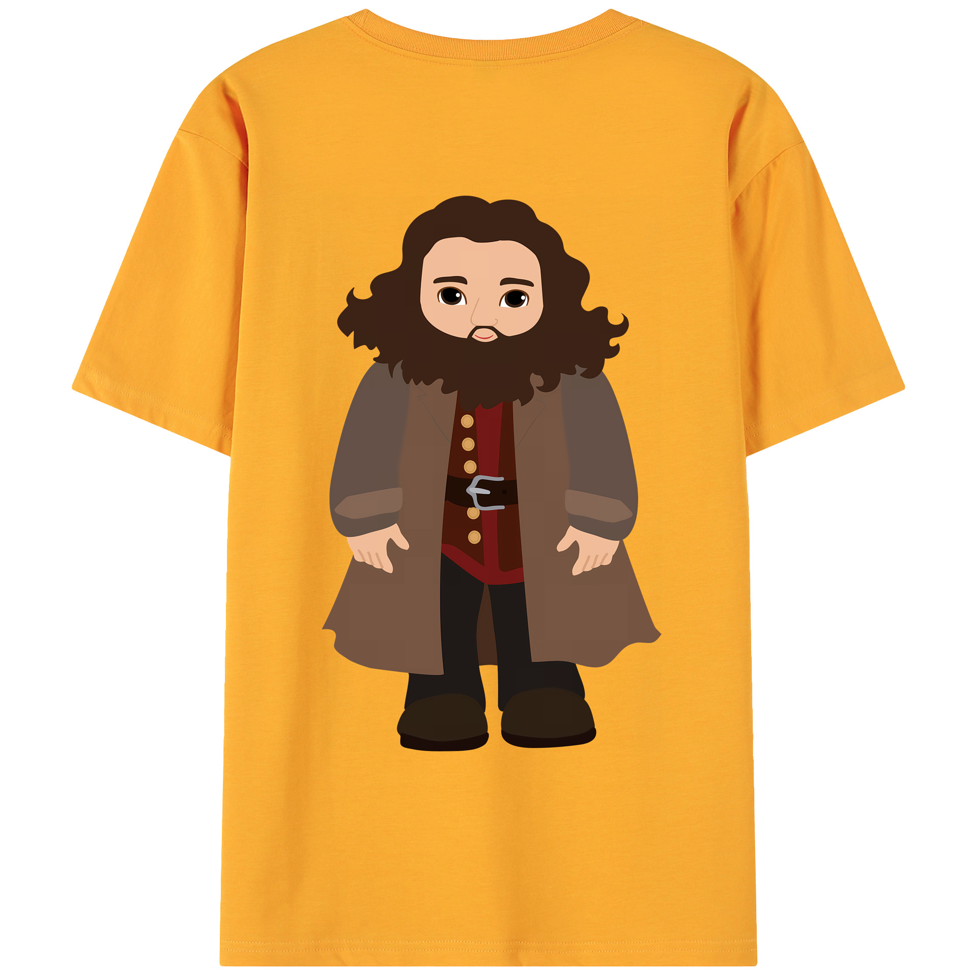 （画像用） Harry Potter ハリー・ポッターシリーズ 綿100％ メンズ半袖Tシャツ（バックプリント） 通気性