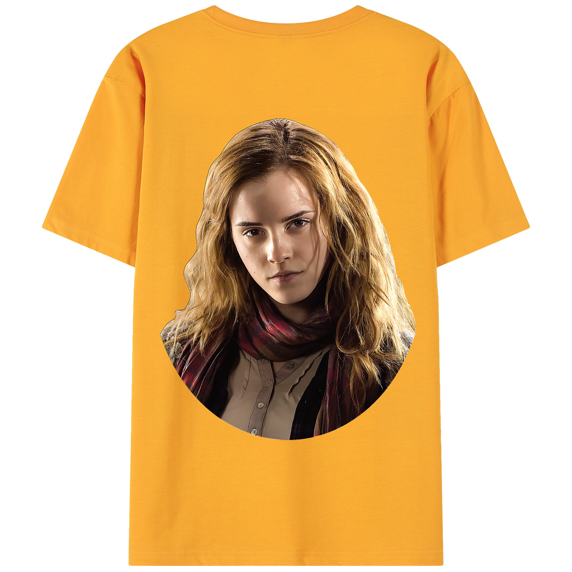 （画像用） Harry Potter ハリー・ポッターシリーズ 綿100％ メンズ半袖Tシャツ（バックプリント） 通気性