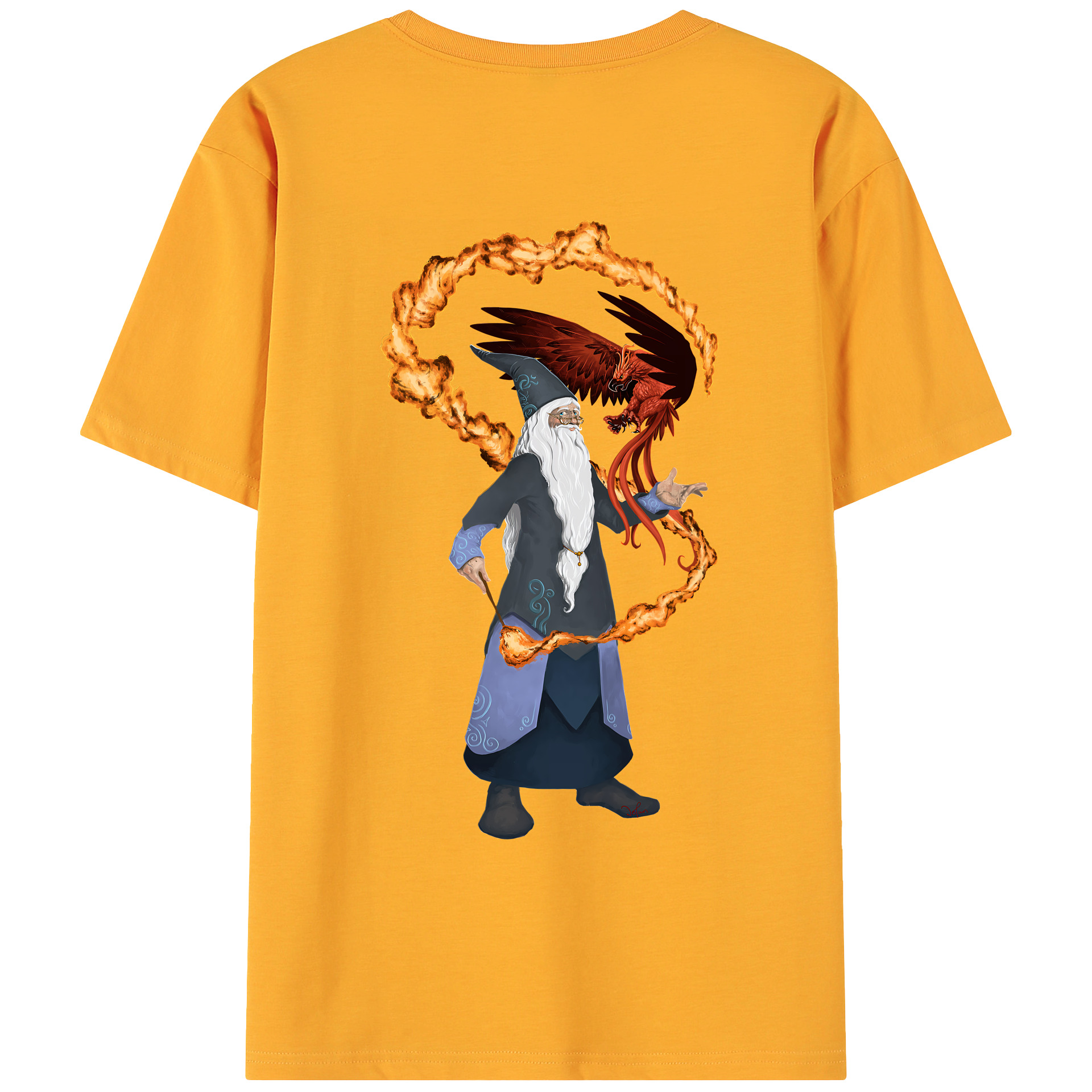 （画像用） Harry Potter ハリー・ポッターシリーズ 綿100％ メンズ半袖Tシャツ（バックプリント） 通気性