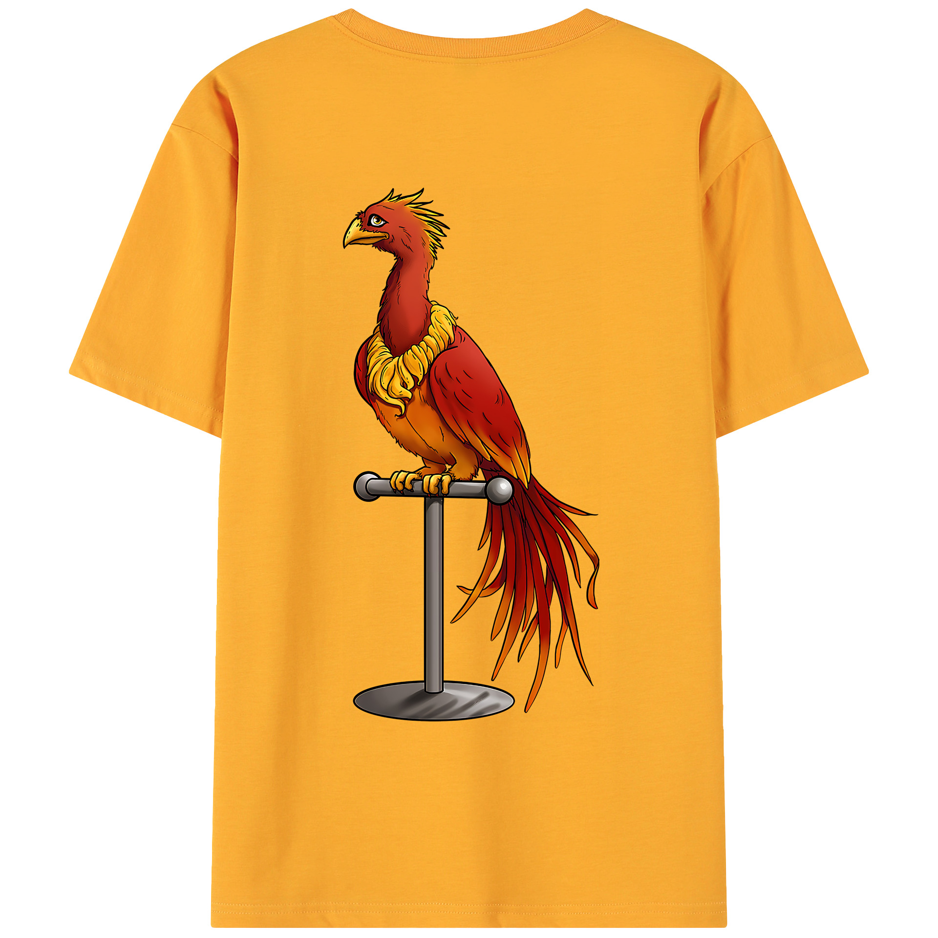 （画像用） Harry Potter ハリー・ポッターシリーズ 綿100％ メンズ半袖Tシャツ（バックプリント） 通気性