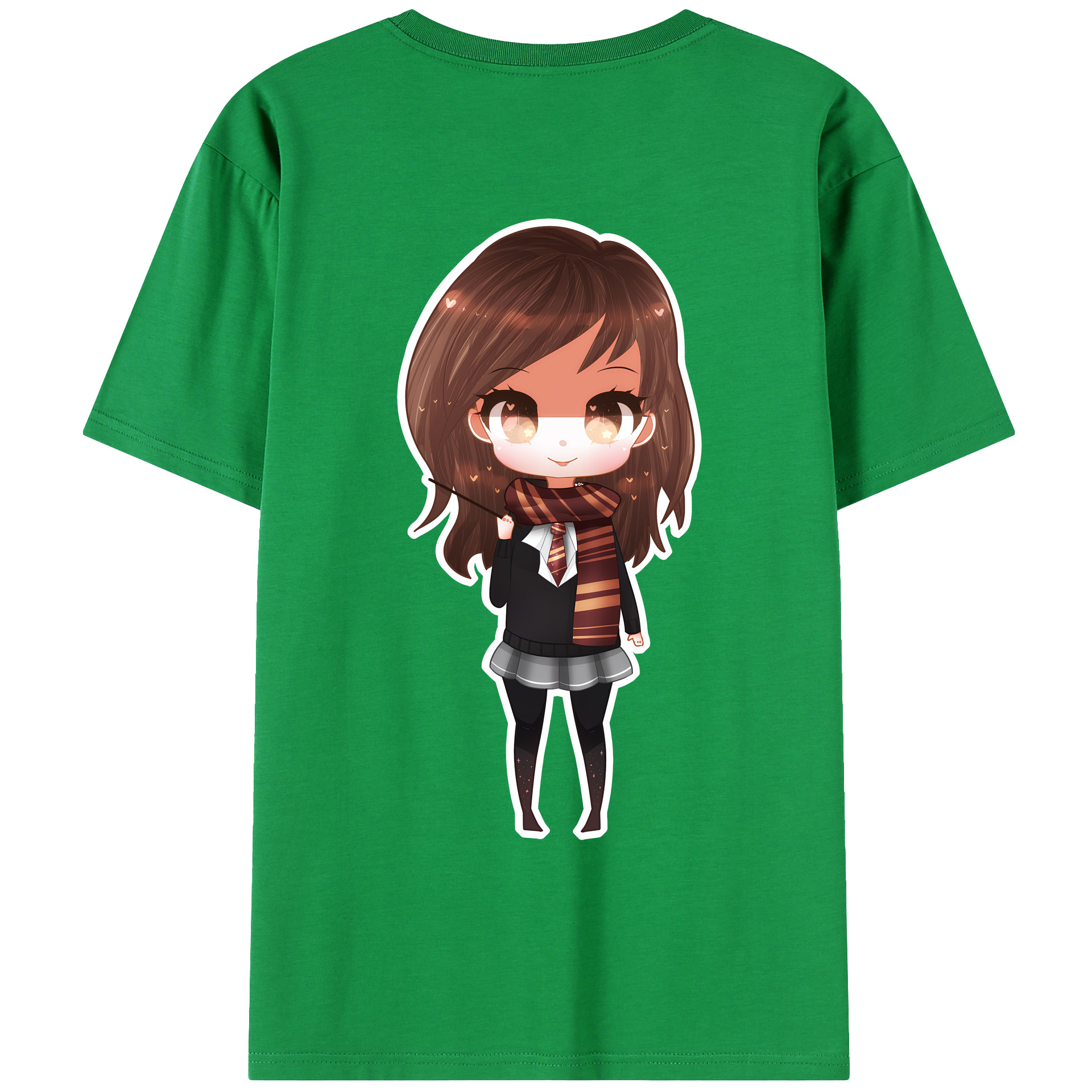 （画像用） Harry Potter ハリー・ポッターシリーズ 綿100％ メンズ半袖Tシャツ（バックプリント） 通気性