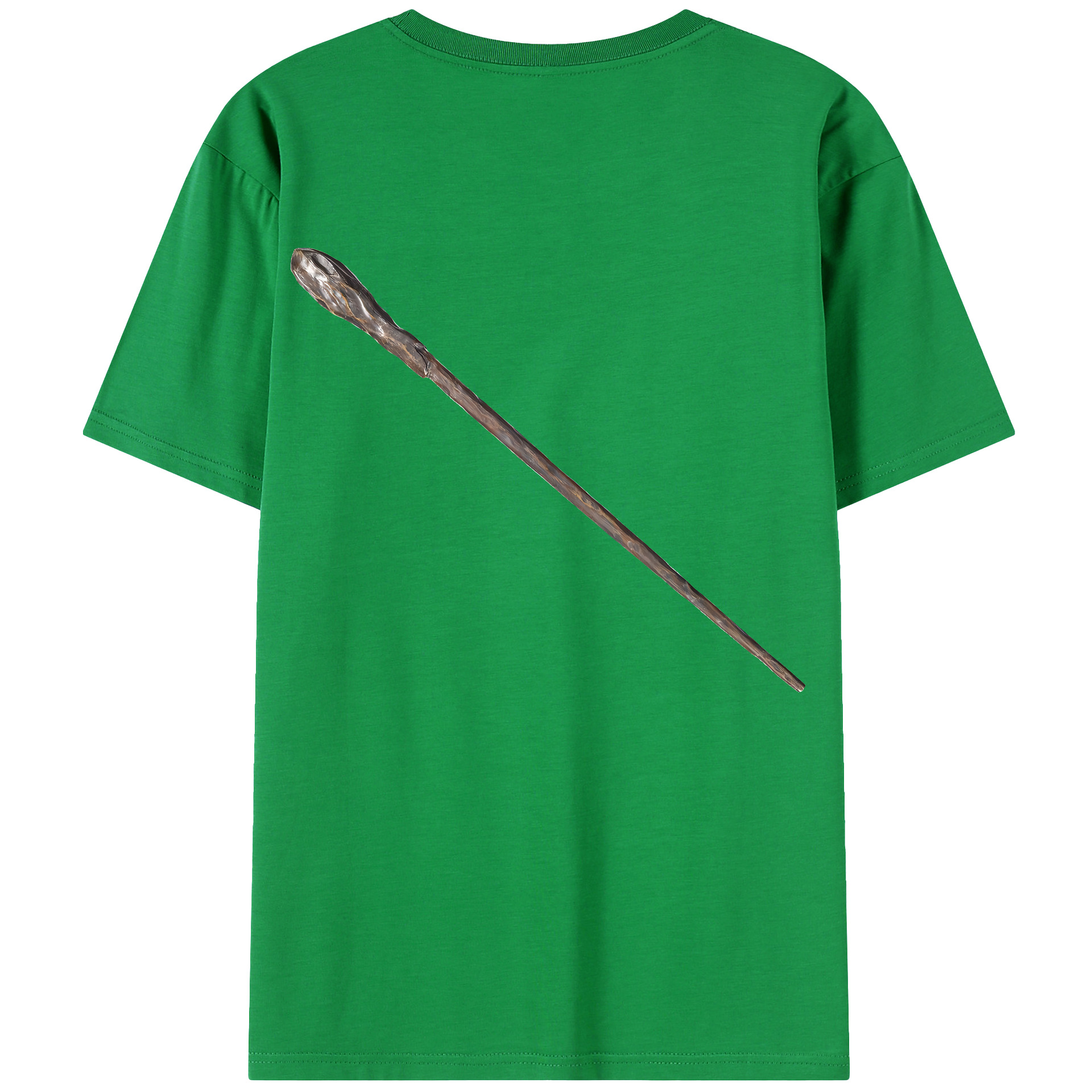 （画像用） Harry Potter ハリー・ポッターシリーズ 綿100％ メンズ半袖Tシャツ（バックプリント） 通気性