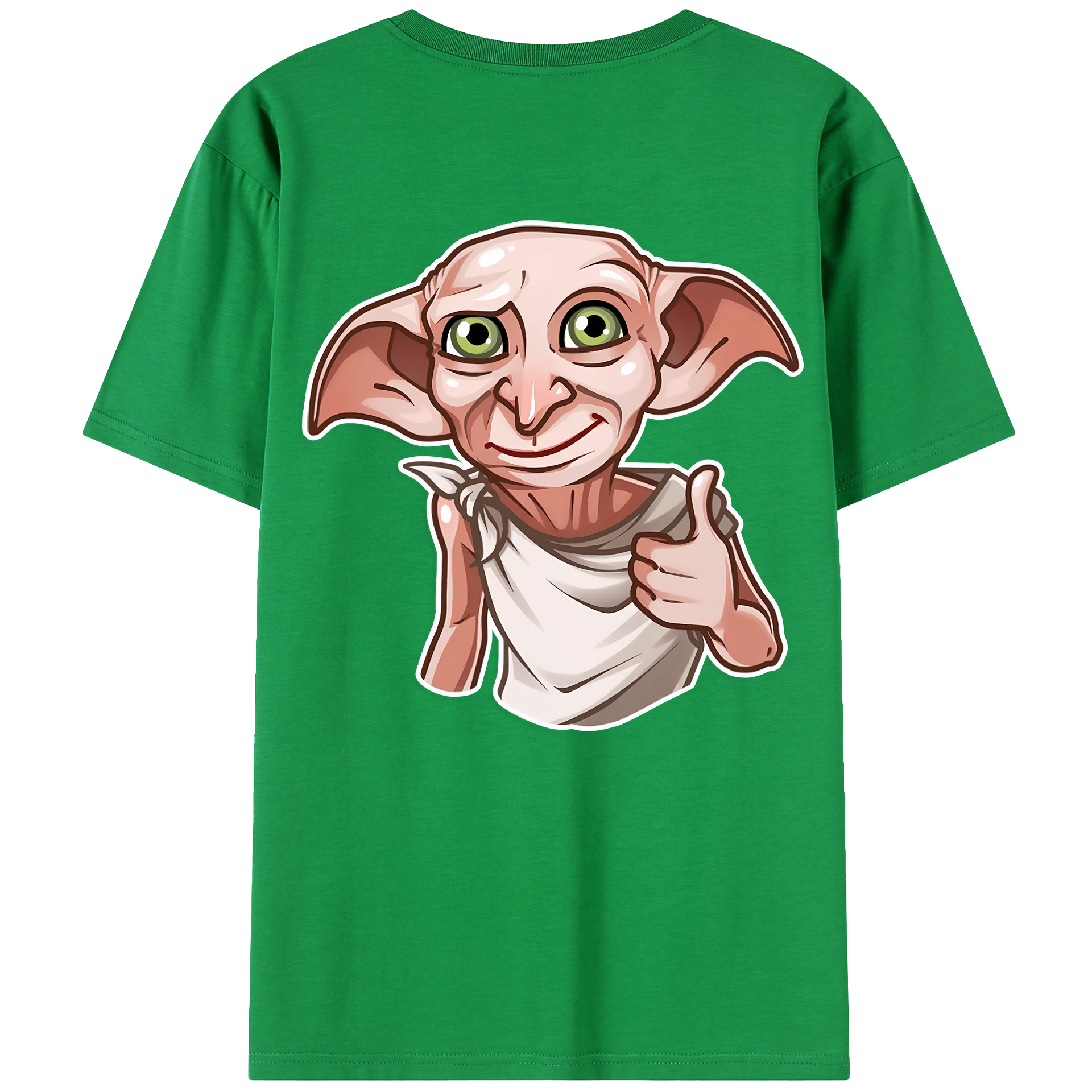 （画像用） Harry Potter ハリー・ポッターシリーズ 綿100％ メンズ半袖Tシャツ（バックプリント） 通気性