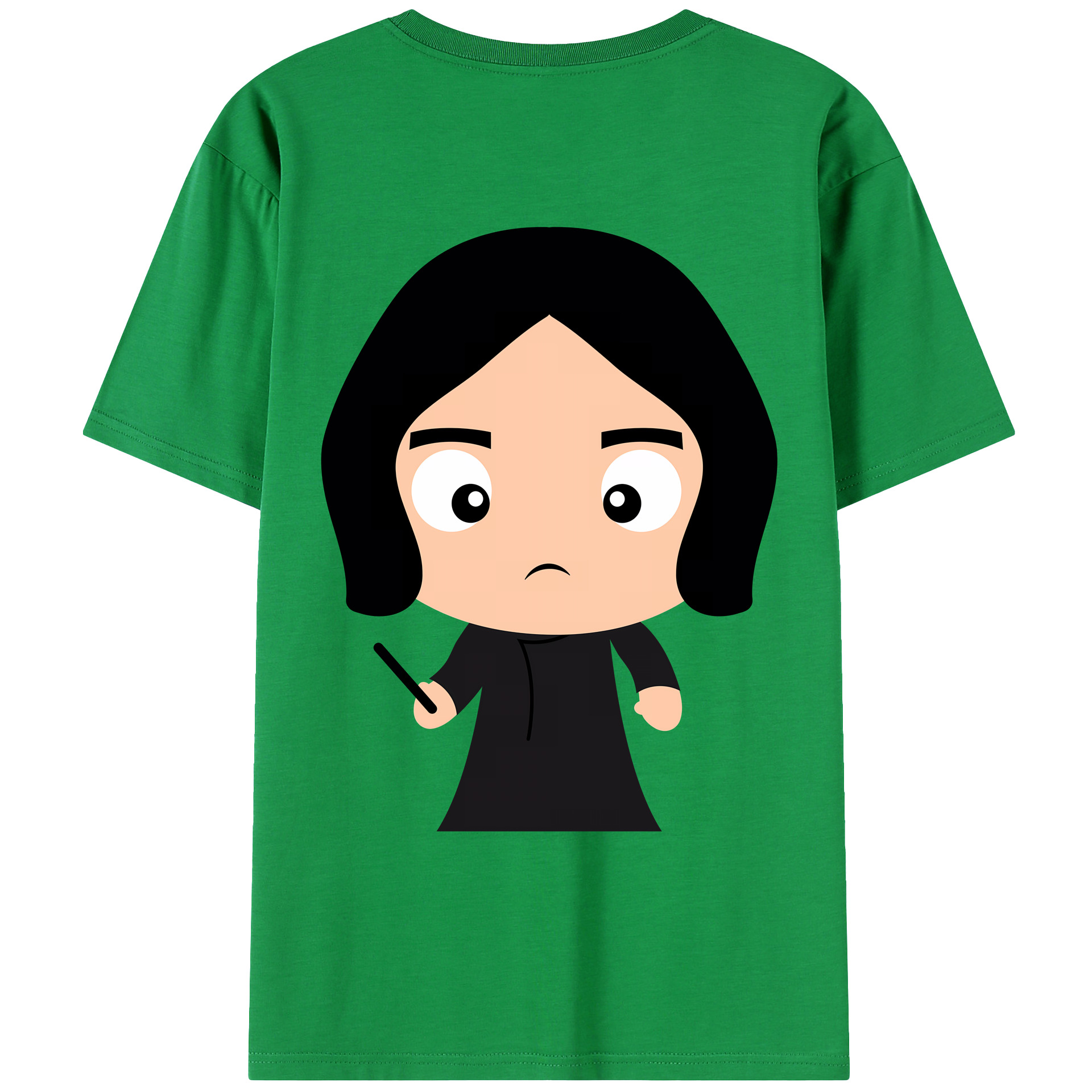 （画像用） Harry Potter ハリー・ポッターシリーズ 綿100％ メンズ半袖Tシャツ（バックプリント） 通気性