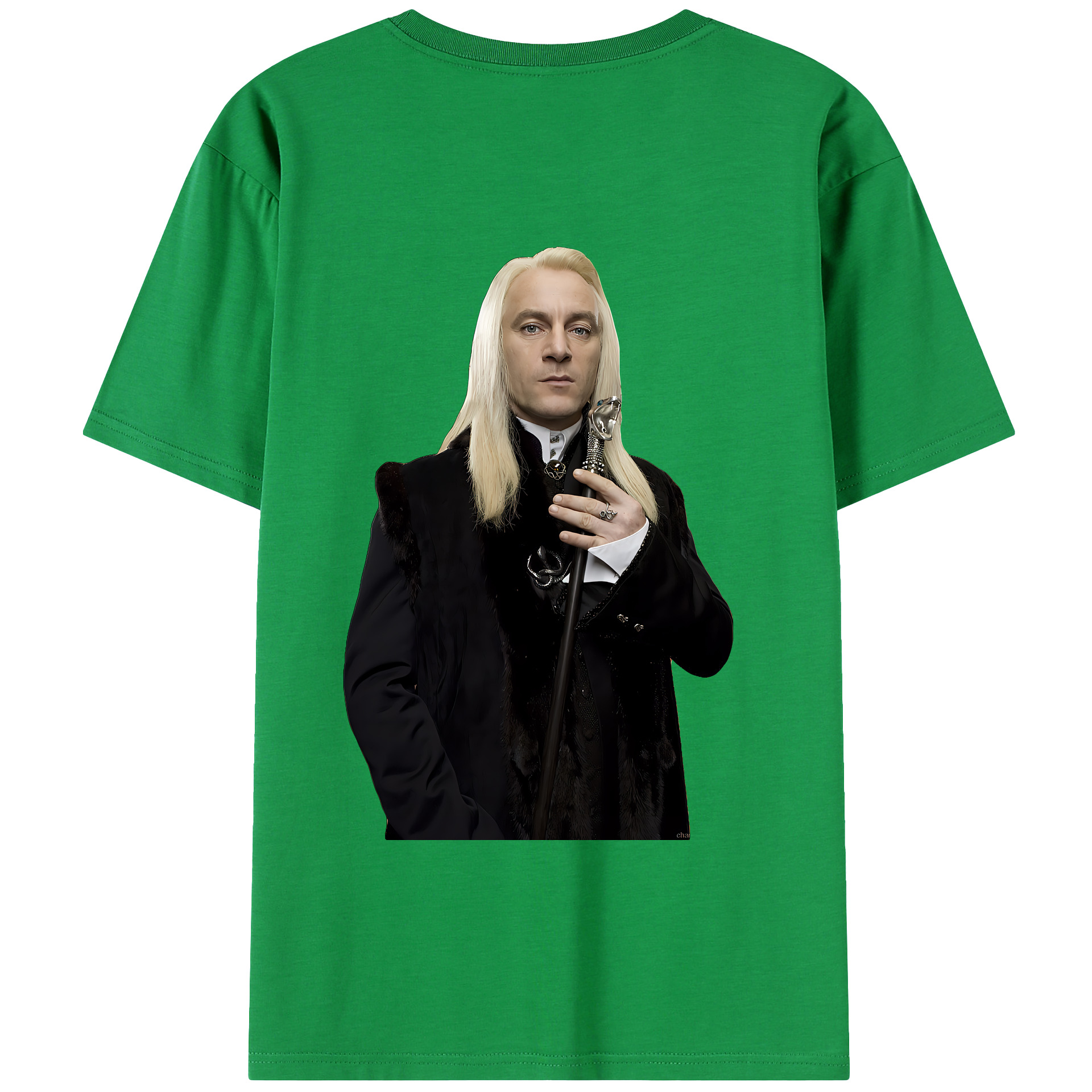 （画像用） Harry Potter ハリー・ポッターシリーズ 綿100％ メンズ半袖Tシャツ（バックプリント） 通気性