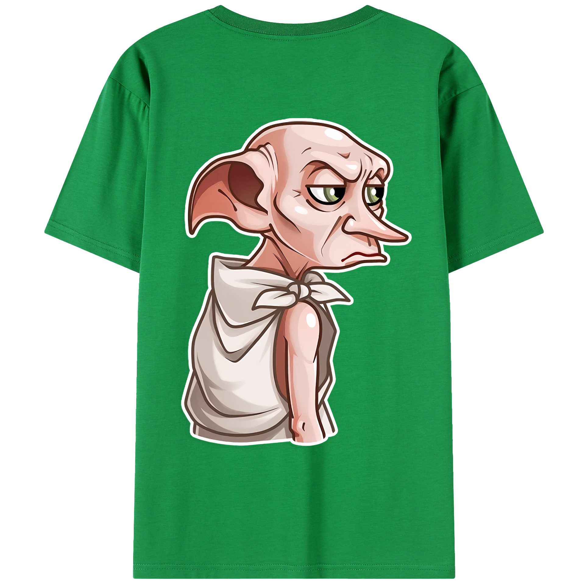 （画像用） Harry Potter ハリー・ポッターシリーズ 綿100％ メンズ半袖Tシャツ（バックプリント） 通気性