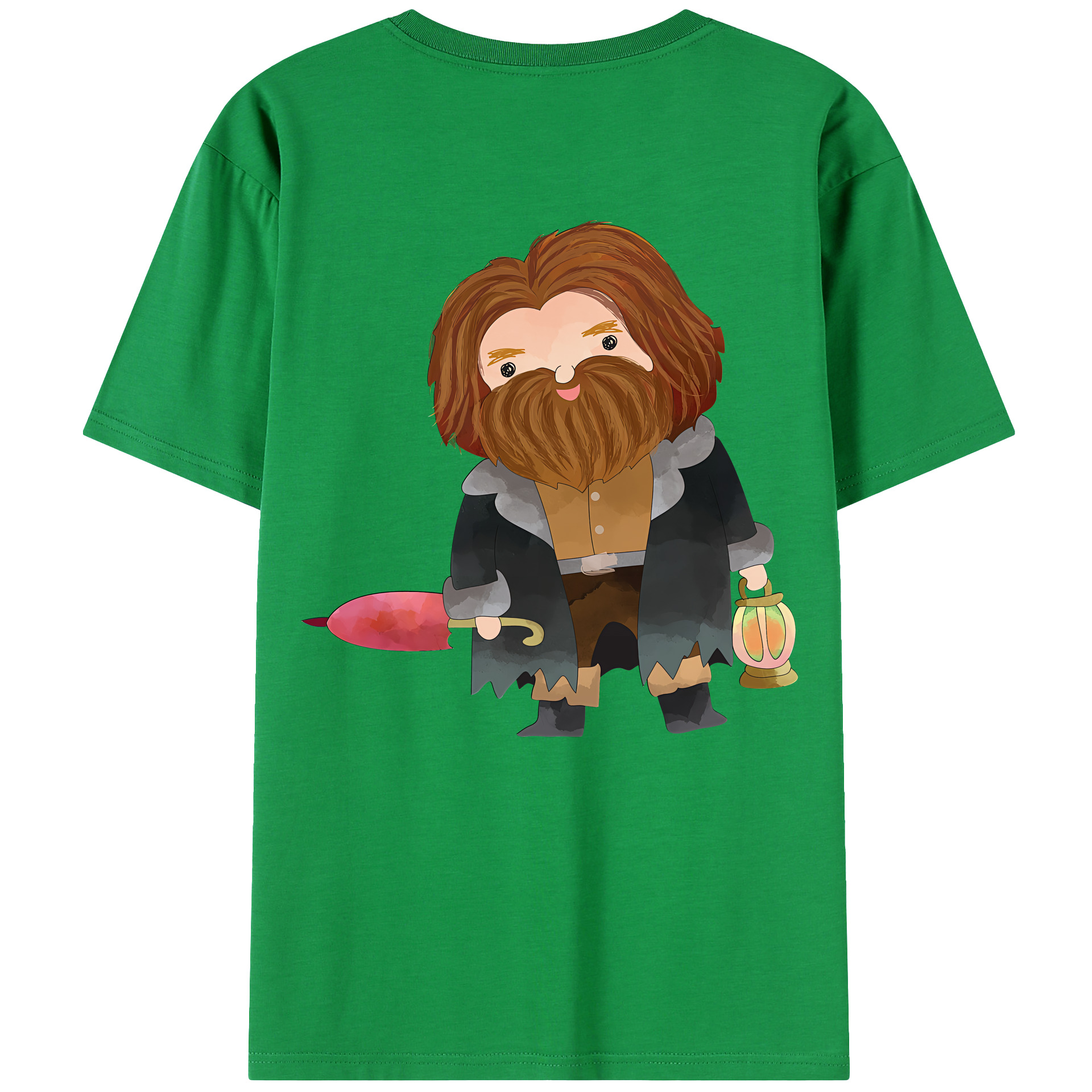 （画像用） Harry Potter ハリー・ポッターシリーズ 綿100％ メンズ半袖Tシャツ（バックプリント） 通気性
