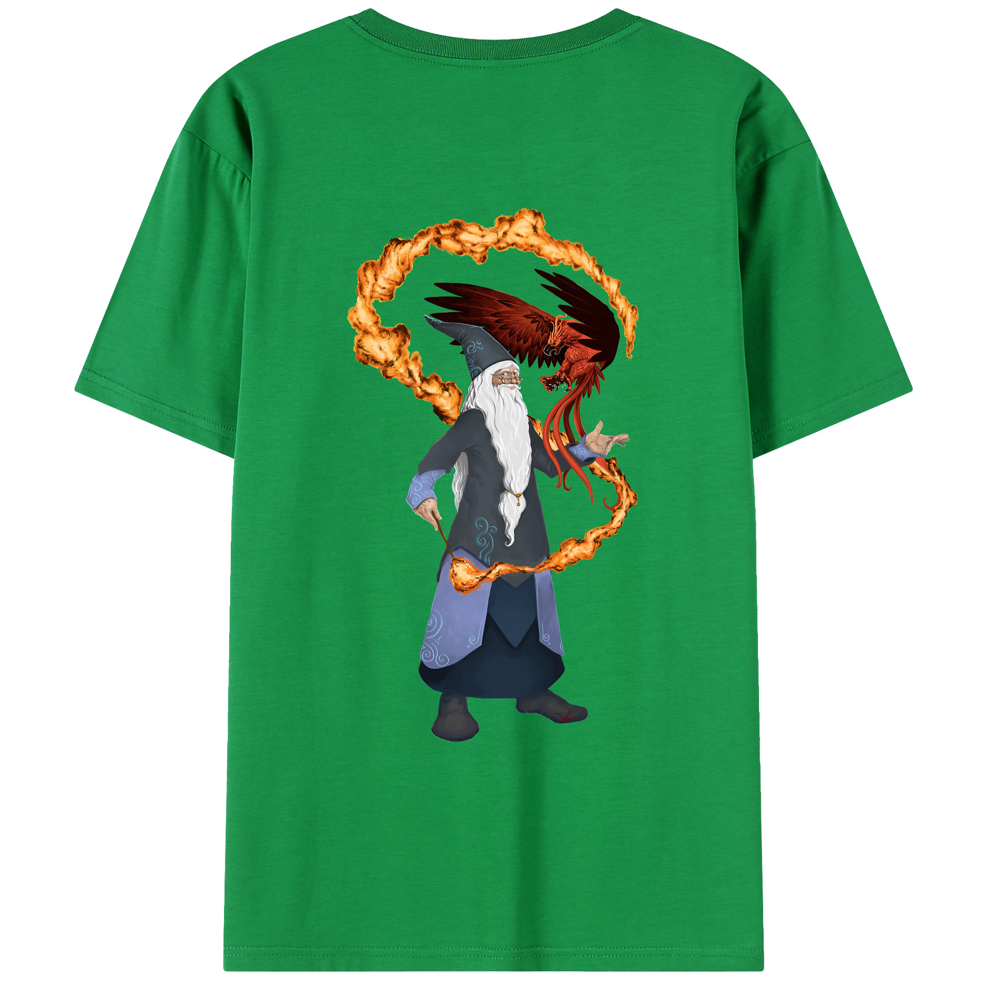 （画像用） Harry Potter ハリー・ポッターシリーズ 綿100％ メンズ半袖Tシャツ（バックプリント） 通気性