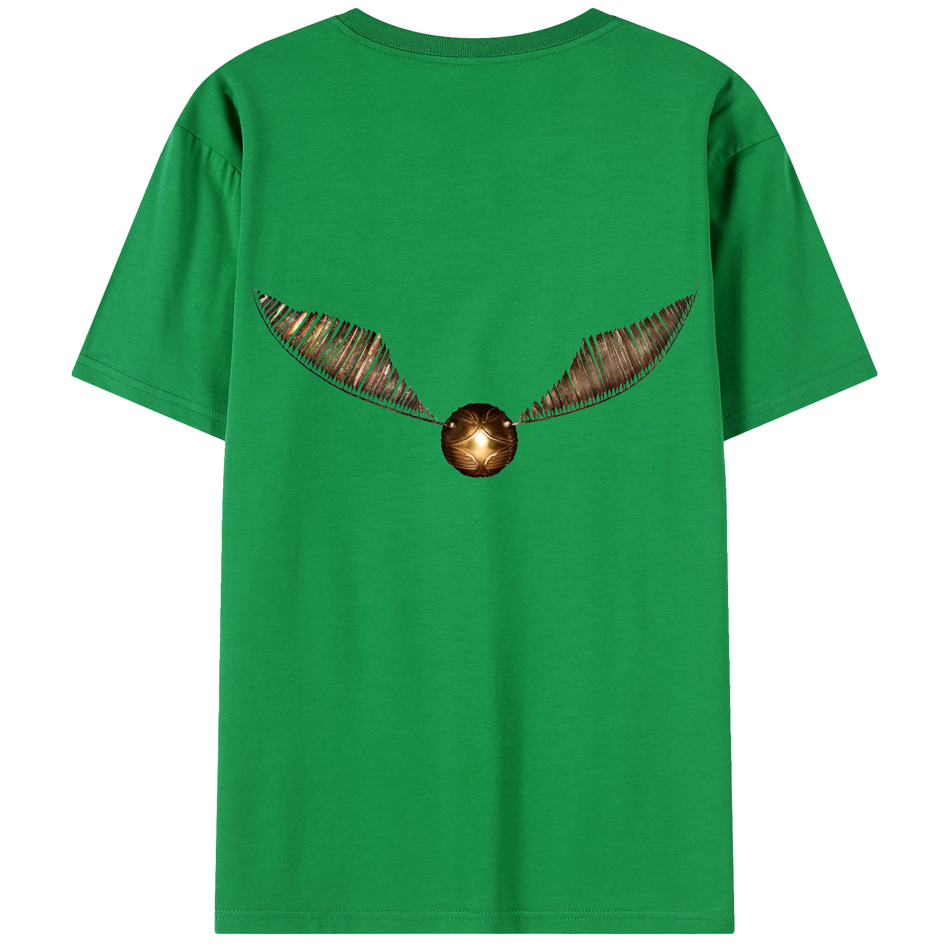 （画像用） Harry Potter ハリー・ポッターシリーズ 綿100％ メンズ半袖Tシャツ（バックプリント） 通気性