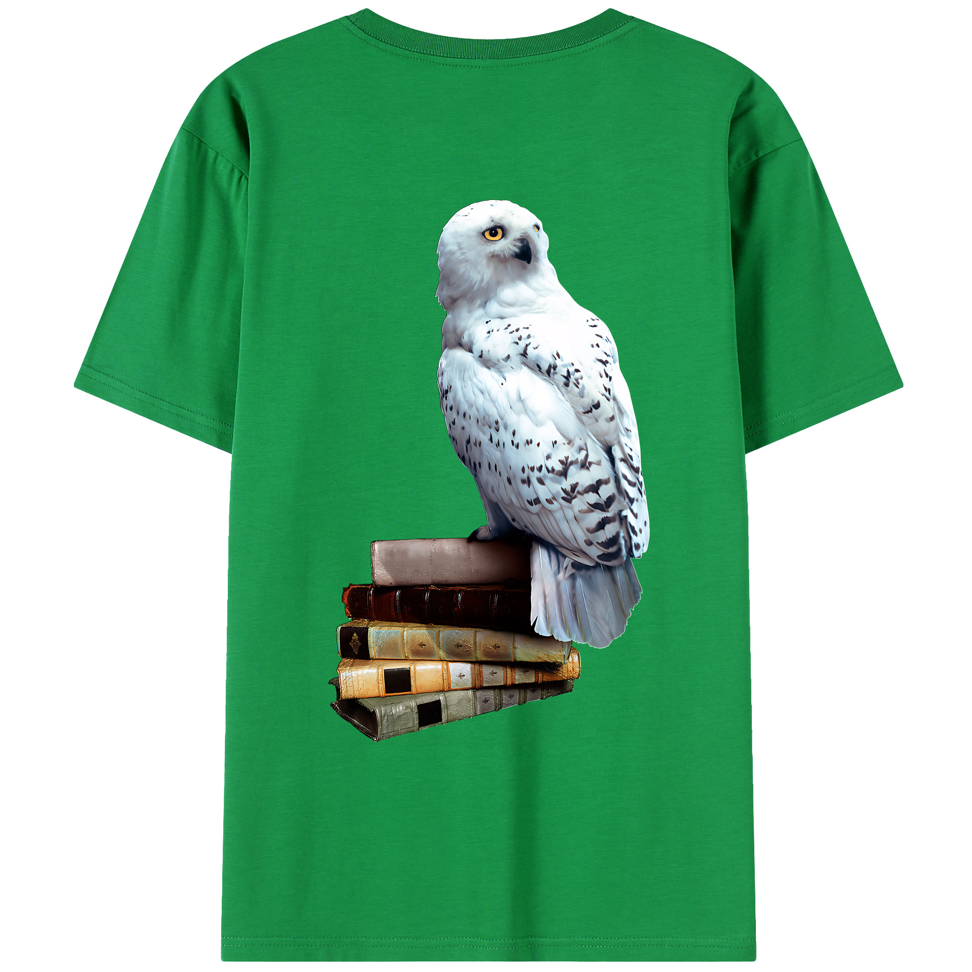 （画像用） Harry Potter ハリー・ポッターシリーズ 綿100％ メンズ半袖Tシャツ（バックプリント） 通気性