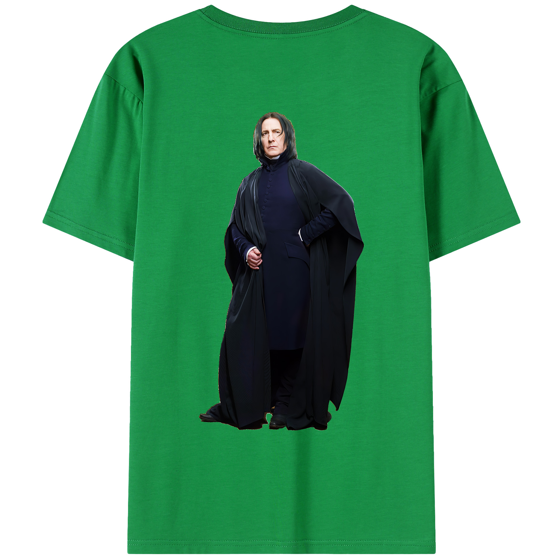 （画像用） Harry Potter ハリー・ポッターシリーズ 綿100％ メンズ半袖Tシャツ（バックプリント） 通気性