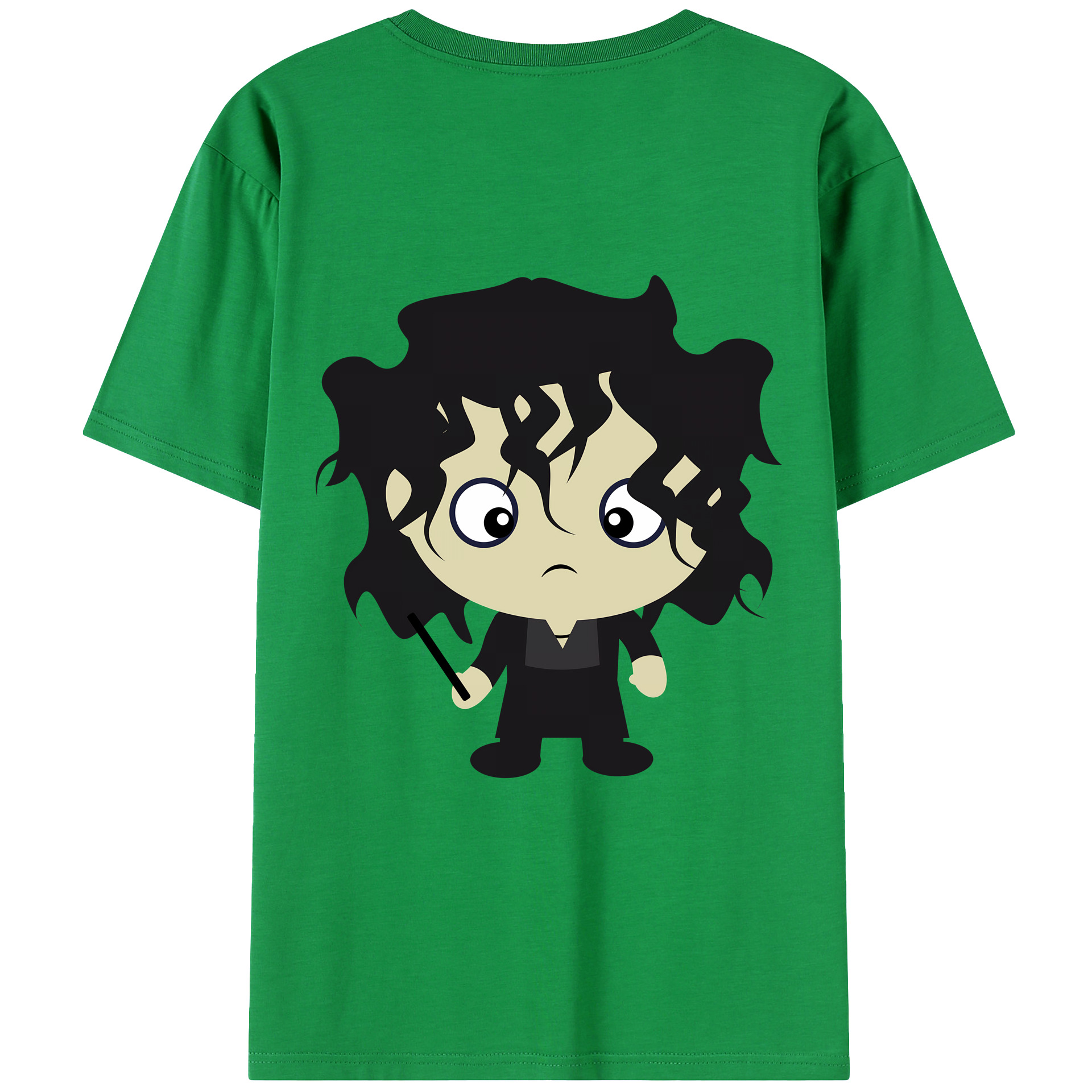 （画像用） Harry Potter ハリー・ポッターシリーズ 綿100％ メンズ半袖Tシャツ（バックプリント） 通気性
