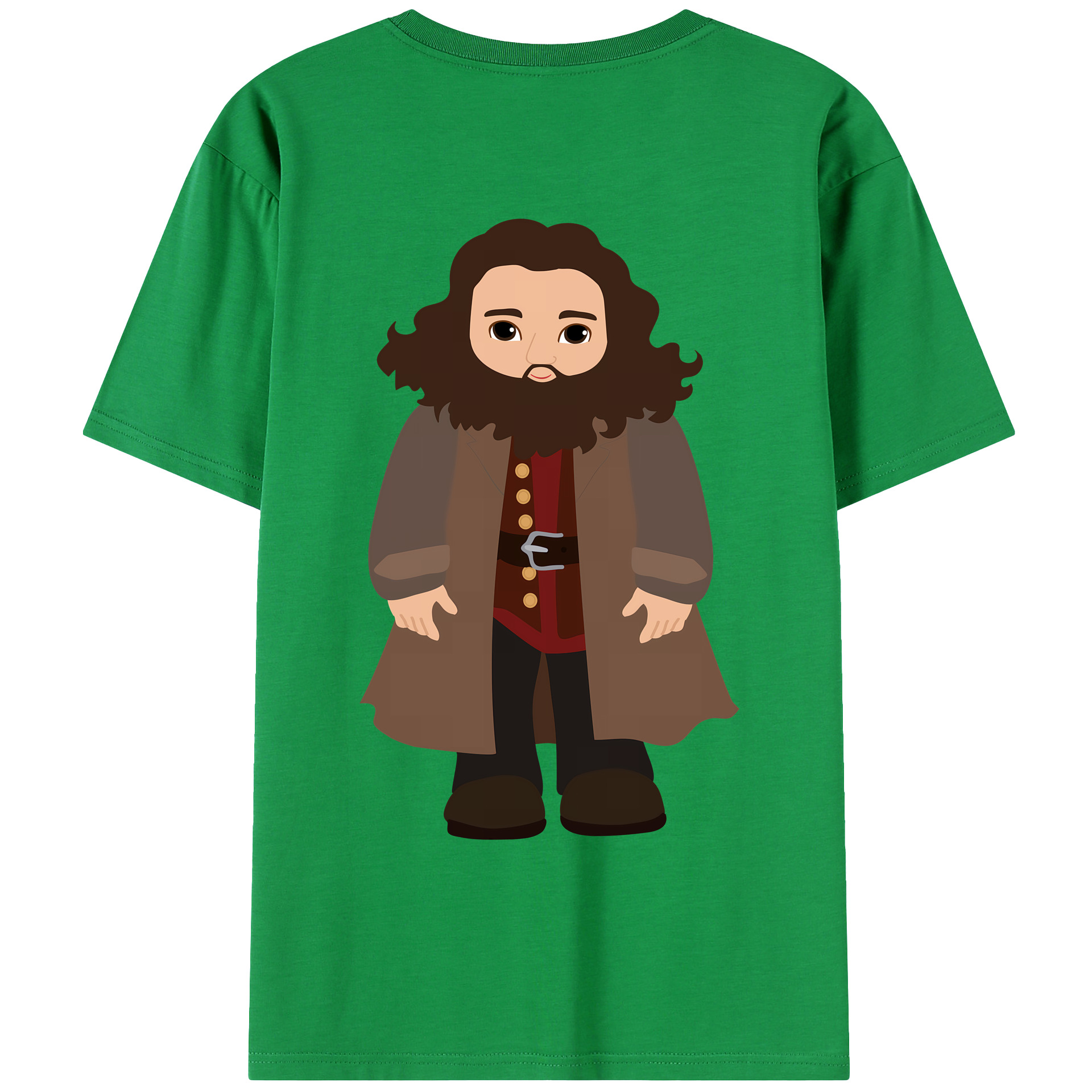（画像用） Harry Potter ハリー・ポッターシリーズ 綿100％ メンズ半袖Tシャツ（バックプリント） 通気性