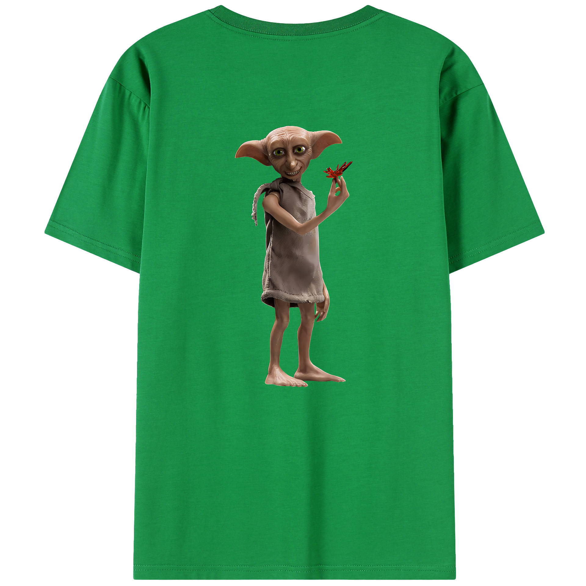 （画像用） Harry Potter ハリー・ポッターシリーズ 綿100％ メンズ半袖Tシャツ（バックプリント） 通気性
