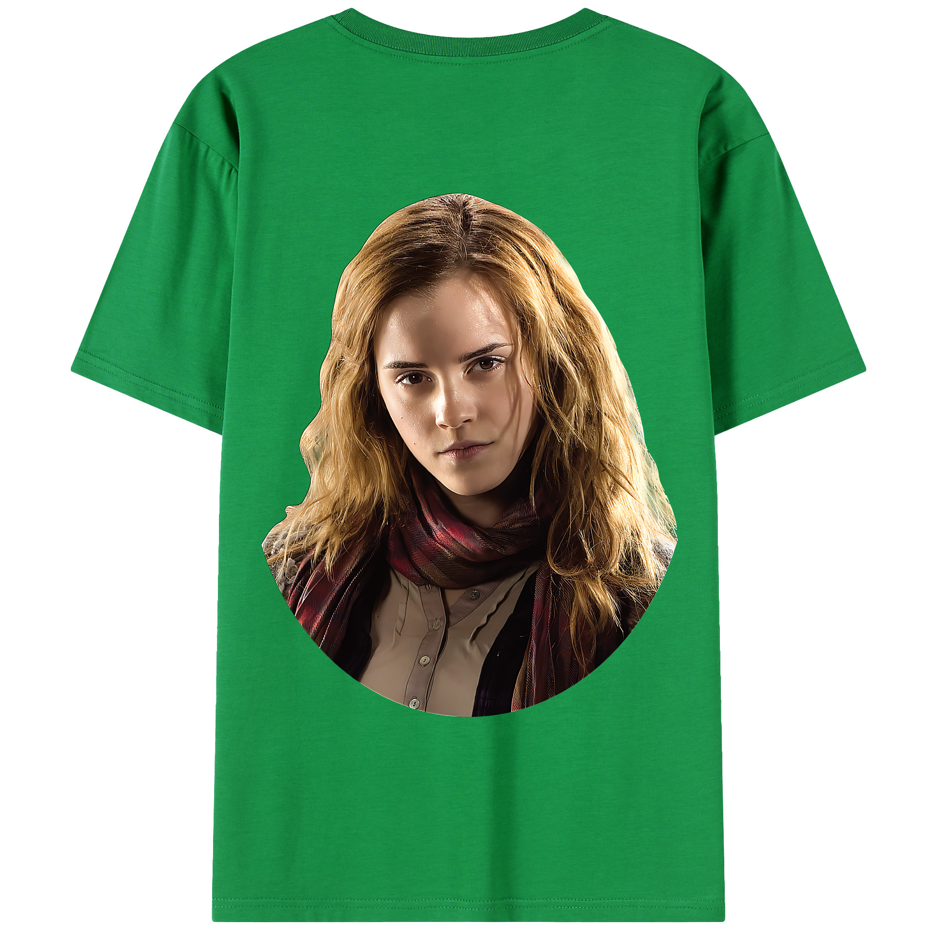 （画像用） Harry Potter ハリー・ポッターシリーズ 綿100％ メンズ半袖Tシャツ（バックプリント） 通気性