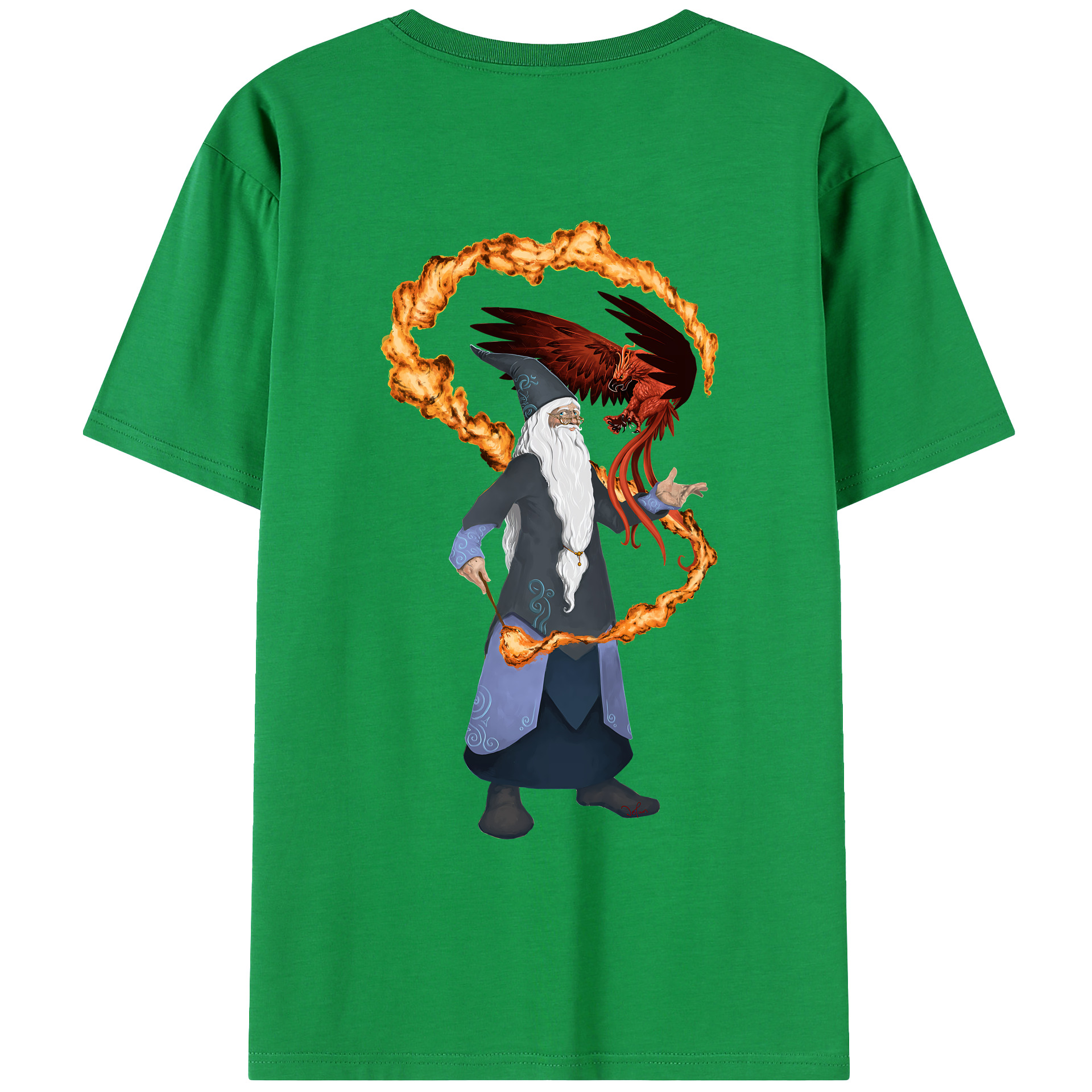 （画像用） Harry Potter ハリー・ポッターシリーズ 綿100％ メンズ半袖Tシャツ（バックプリント） 通気性