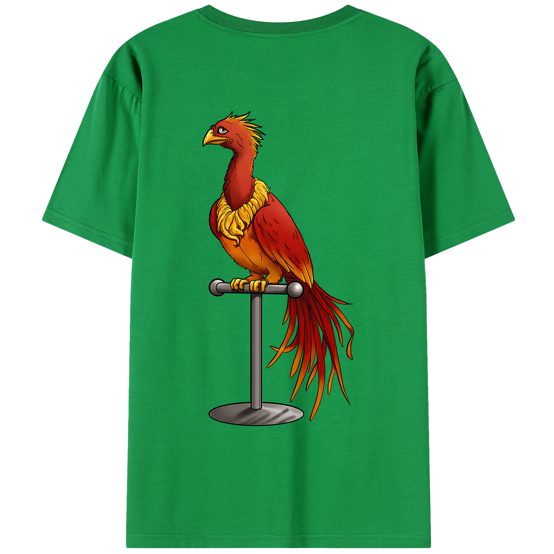 （画像用） Harry Potter ハリー・ポッターシリーズ 綿100％ メンズ半袖Tシャツ（バックプリント） 通気性
