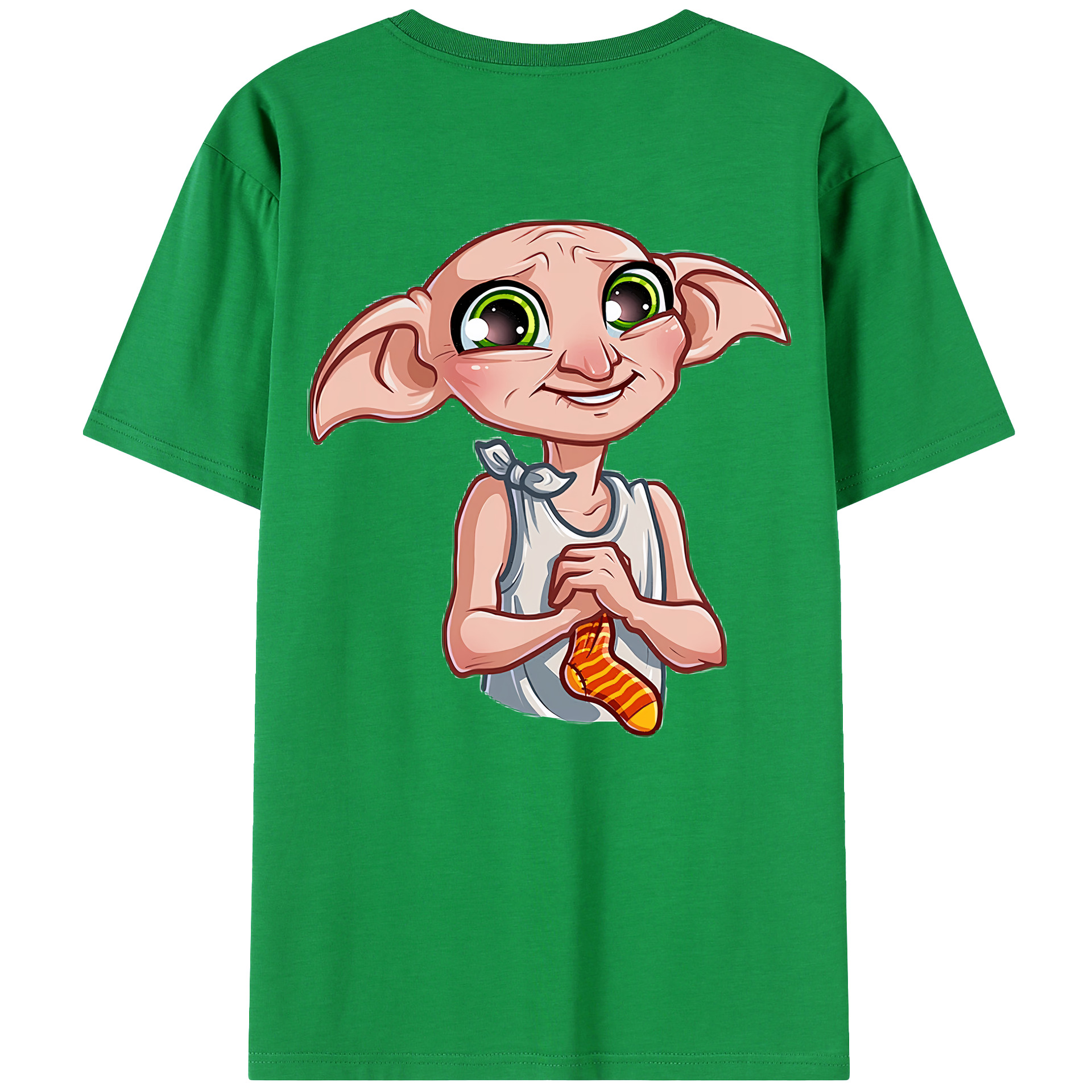 （画像用） Harry Potter ハリー・ポッターシリーズ 綿100％ メンズ半袖Tシャツ（バックプリント） 通気性