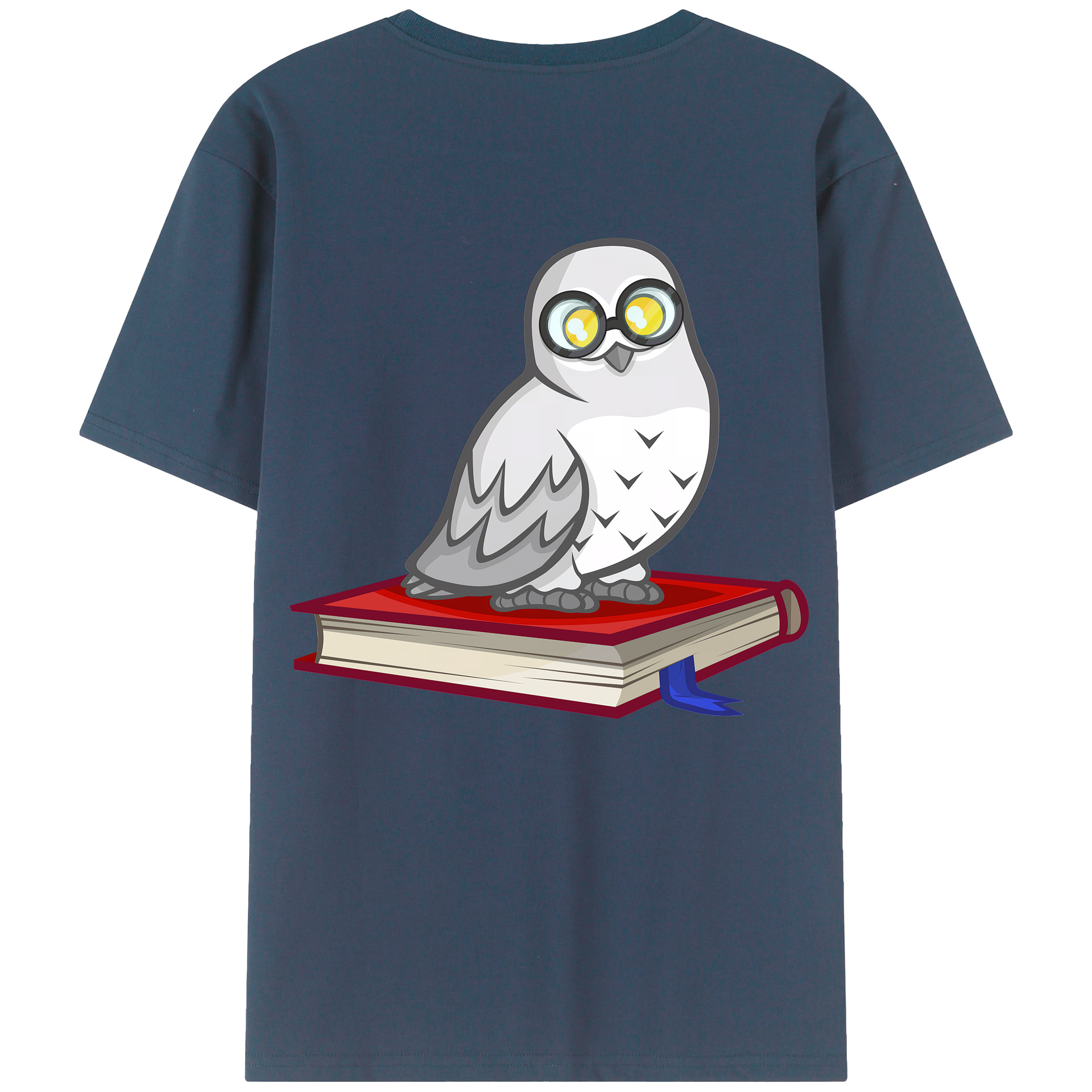 （画像用） Harry Potter ハリー・ポッターシリーズ 綿100％ メンズ半袖Tシャツ（バックプリント） 通気性