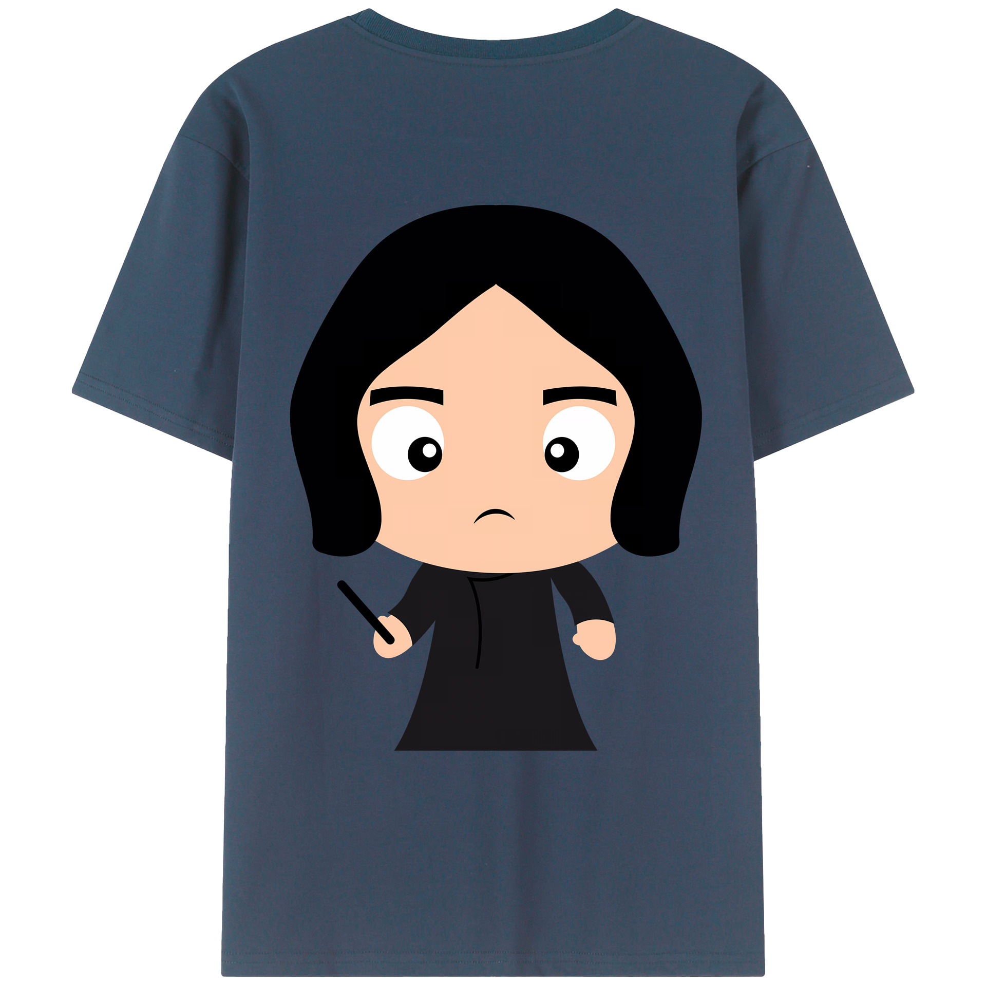 （画像用） Harry Potter ハリー・ポッターシリーズ 綿100％ メンズ半袖Tシャツ（バックプリント） 通気性