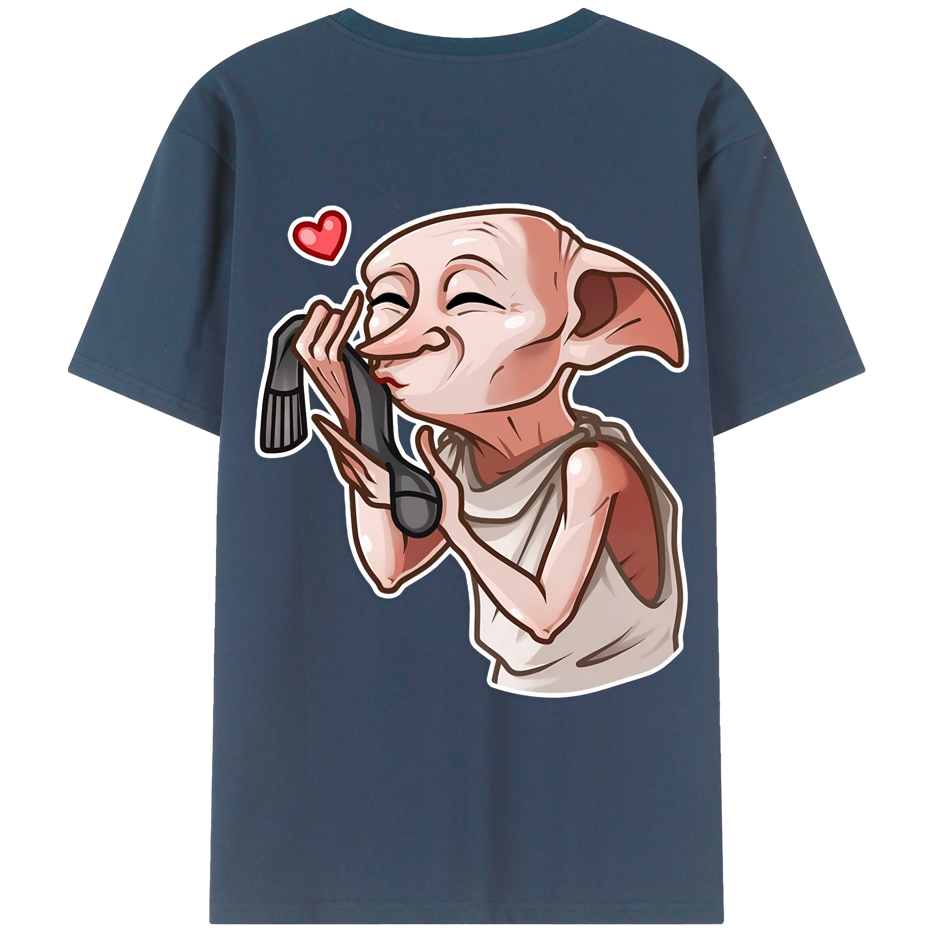 （画像用） Harry Potter ハリー・ポッターシリーズ 綿100％ メンズ半袖Tシャツ（バックプリント） 通気性